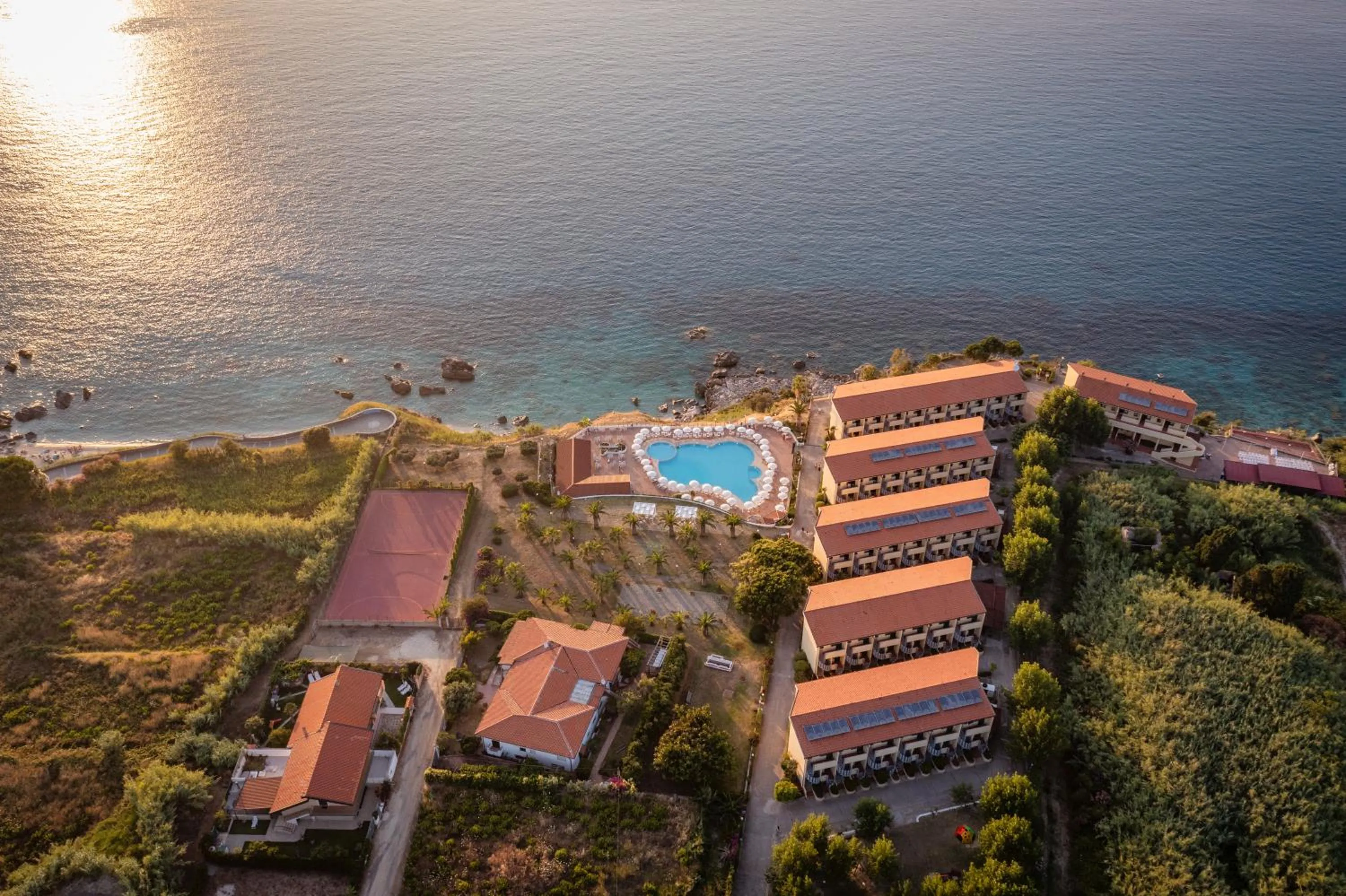Bird's eye view in Il Poggio Di Tropea Villaggio Soft All Inclusive