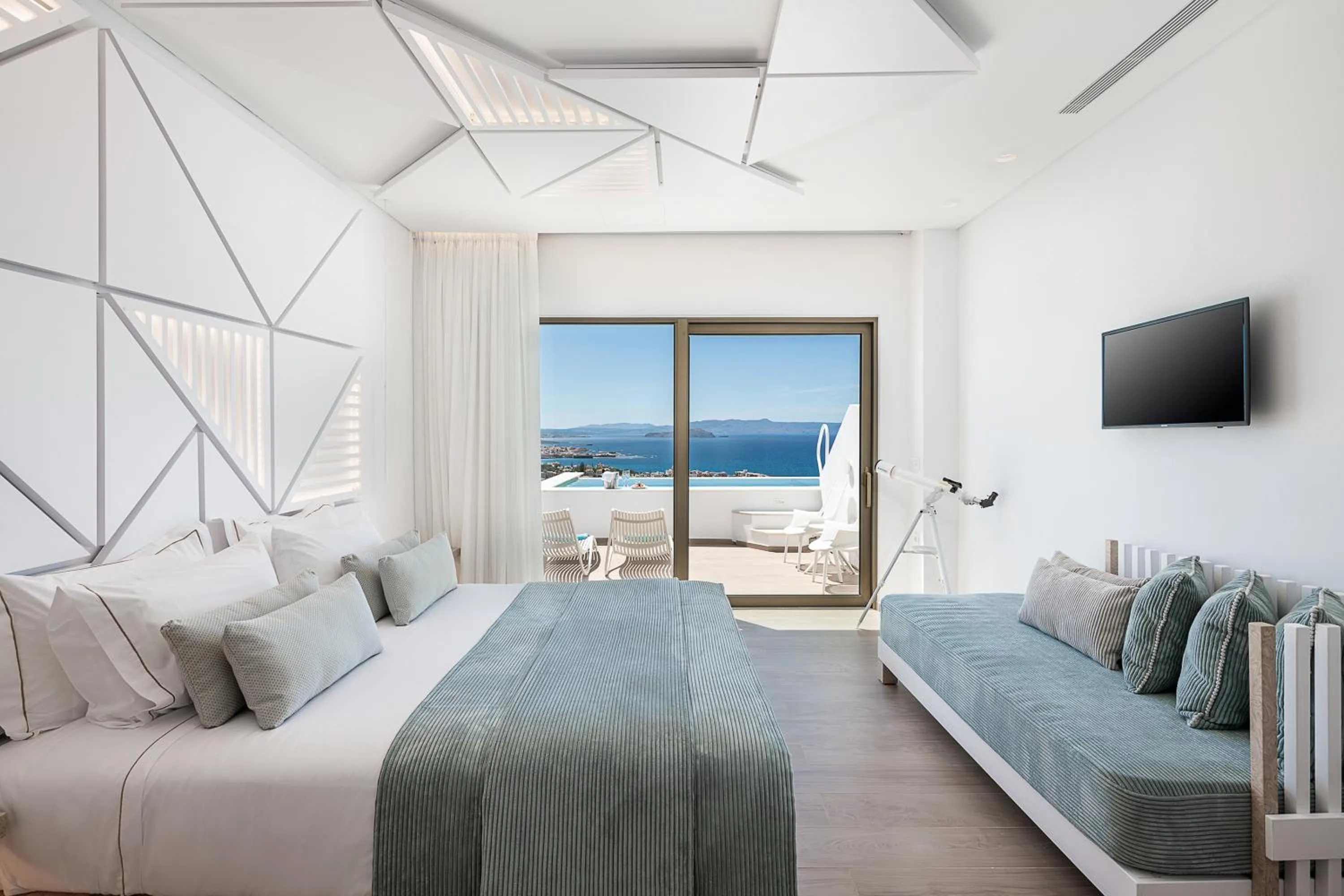 Bed in Lagon Life Spirit Boutique Hotel - Adults Only