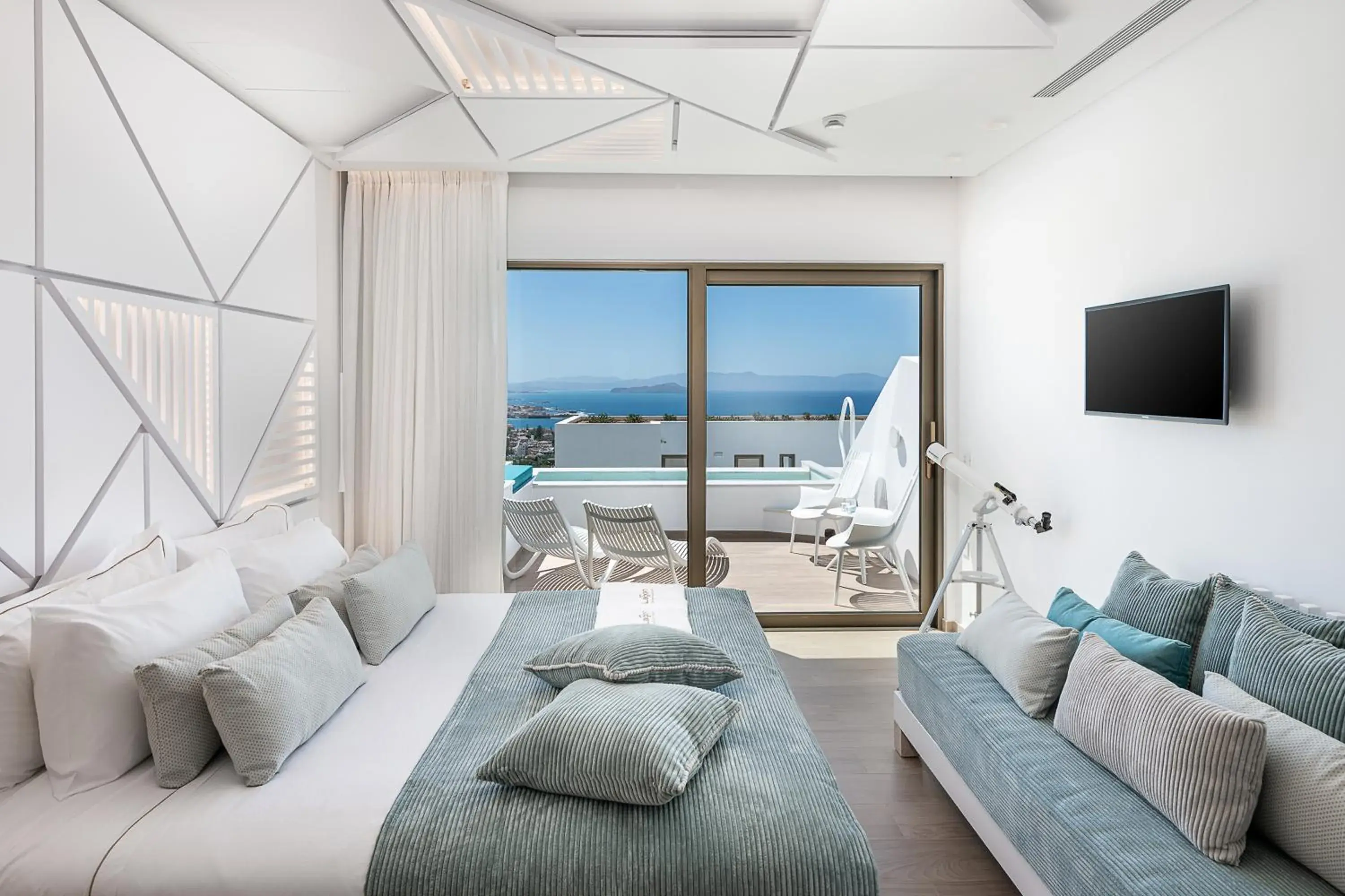 Deluxe Room with Sea View and Private Pool in Lagon Life Spirit Boutique Hotel - Adults Only Deluxe Room with Sea View and Private Pool in Lagon Life Spirit Boutique Hotel - Adults Only