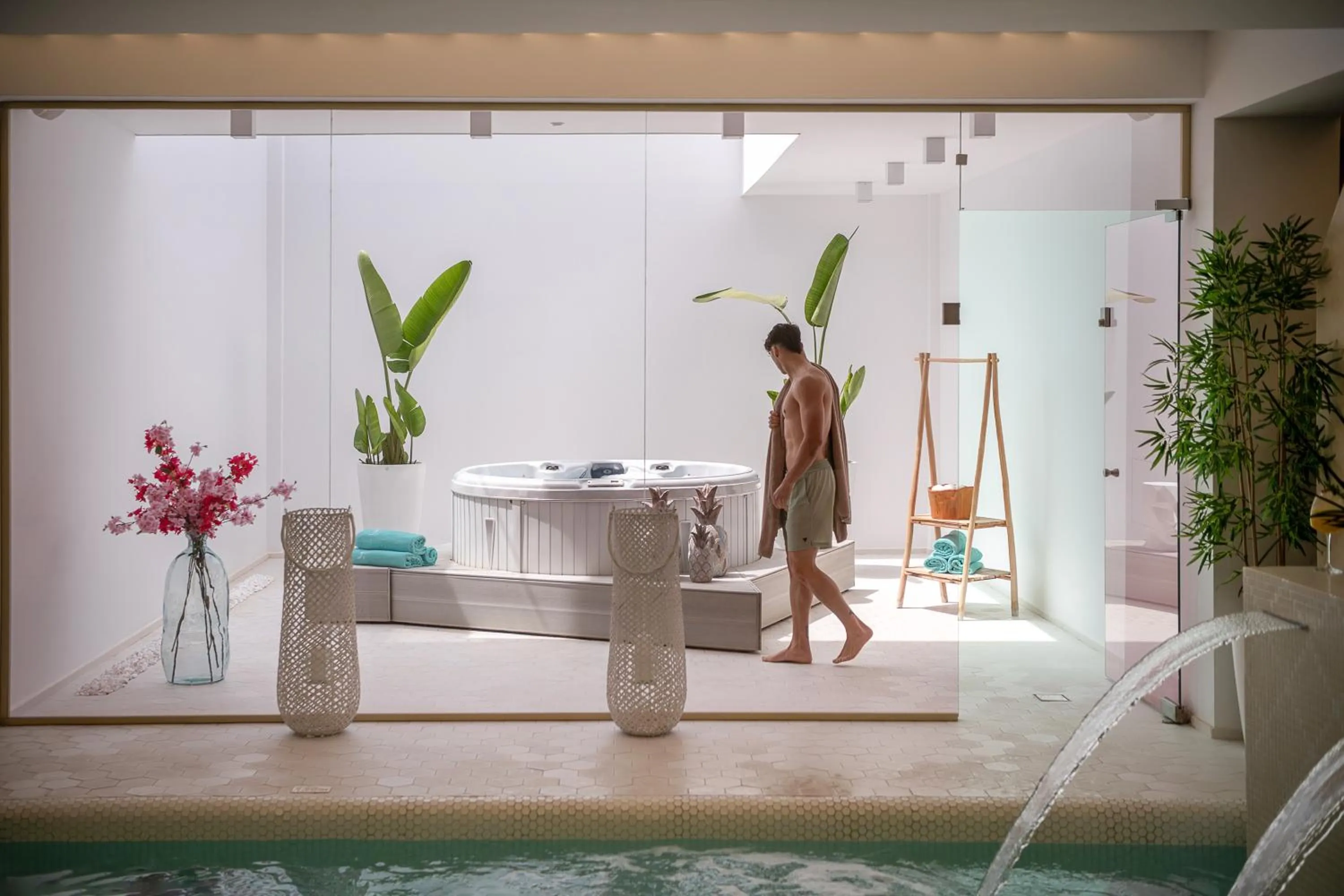 Hot Tub in Lagon Life Spirit Boutique Hotel - Adults Only