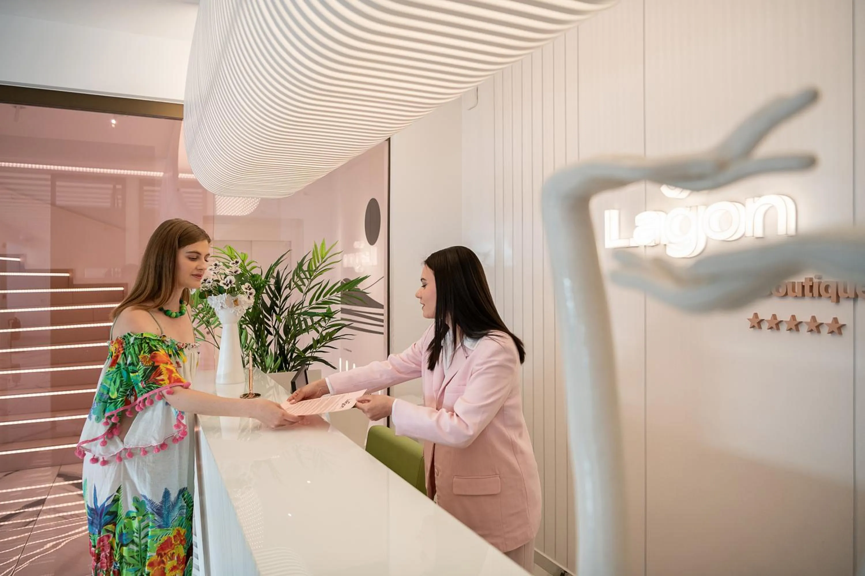 Lobby or reception in Lagon Life Spirit Boutique Hotel - Adults Only