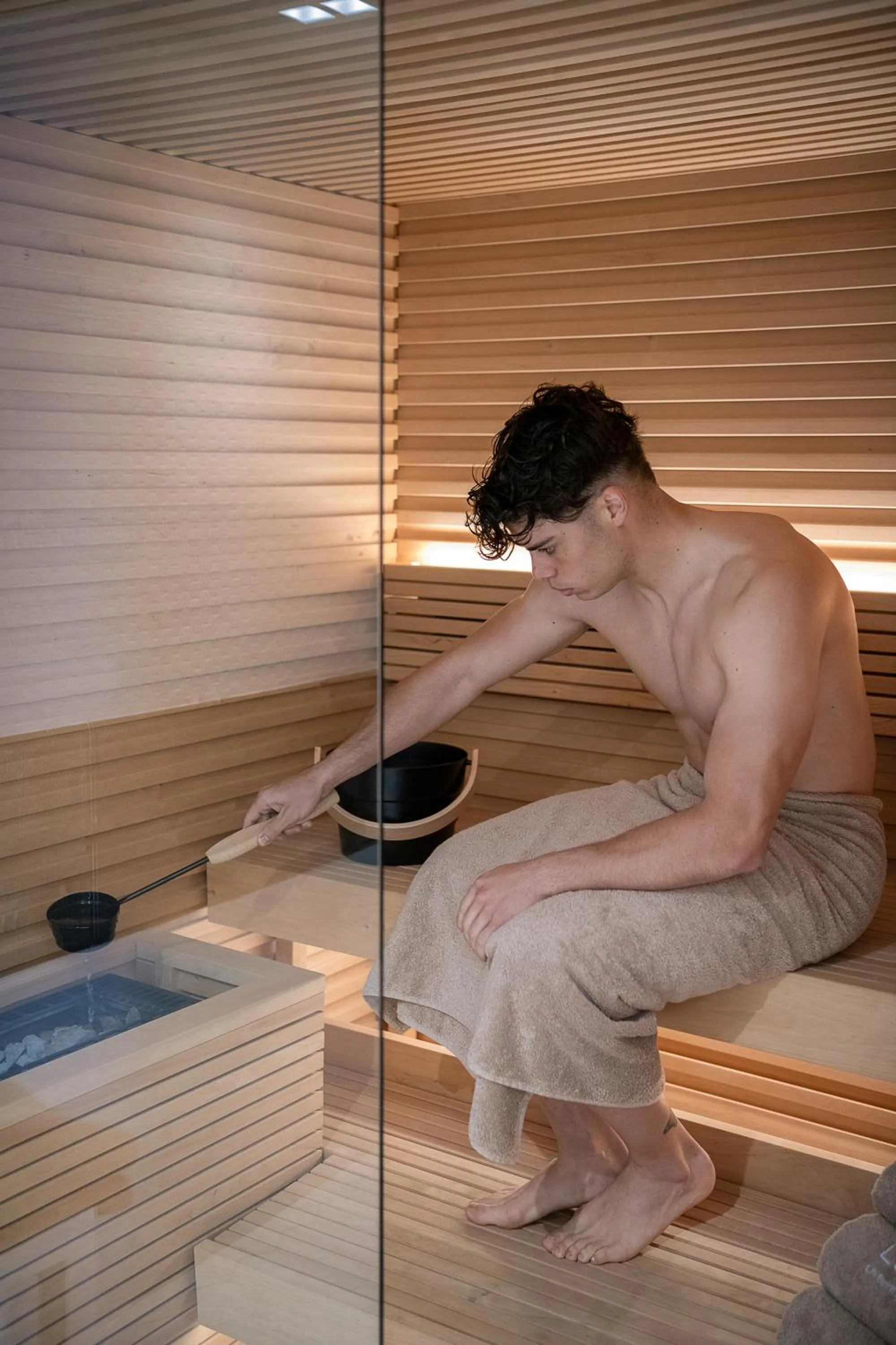Sauna in Lagon Life Spirit Boutique Hotel - Adults Only