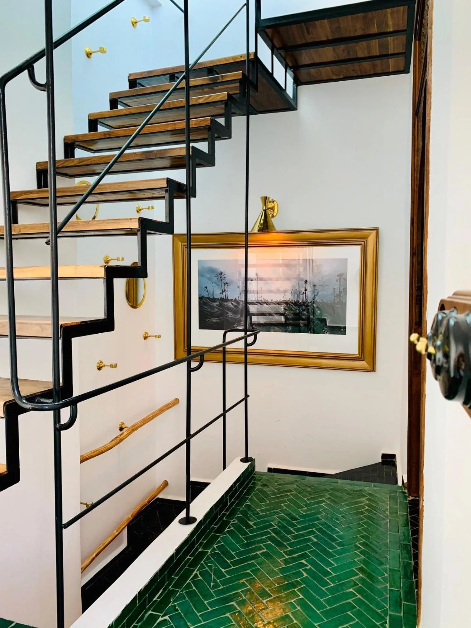 Decorative detail in Riad Dar Yasaman