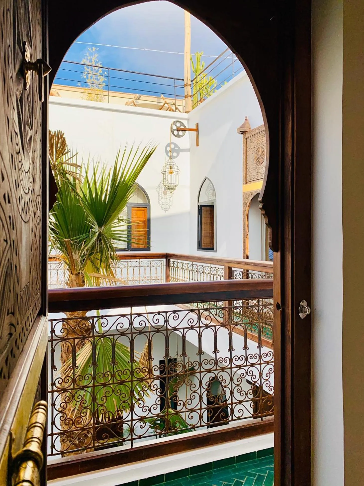 Balcony/Terrace in Riad Dar Yasaman