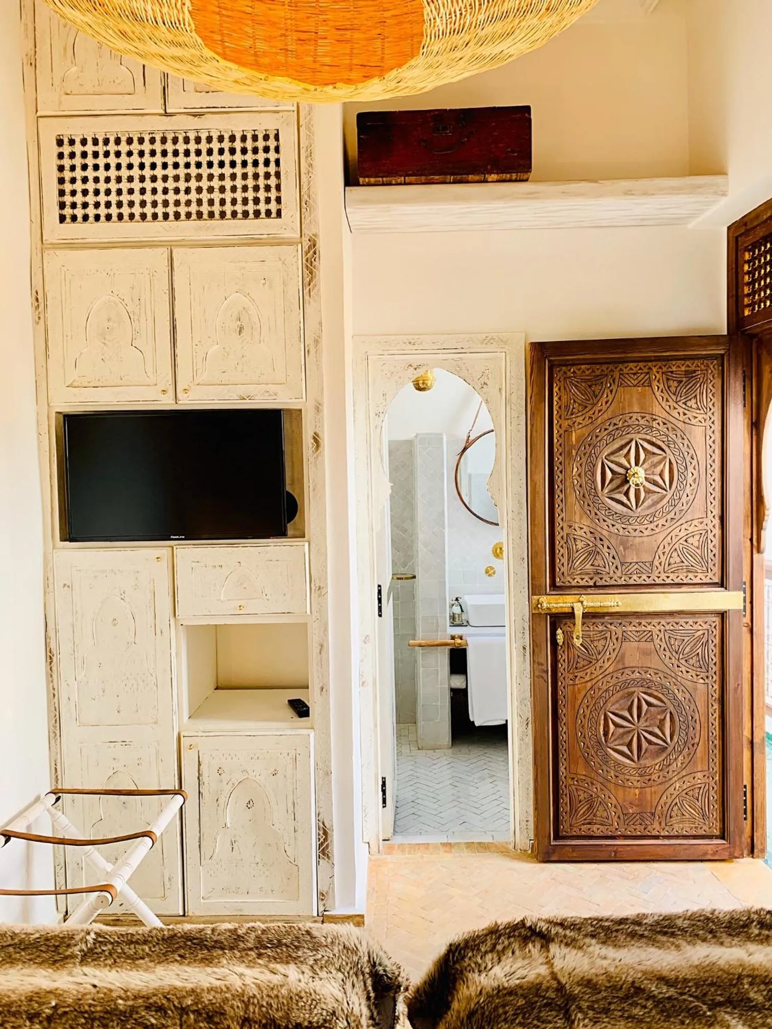 Bedroom in Riad Dar Yasaman