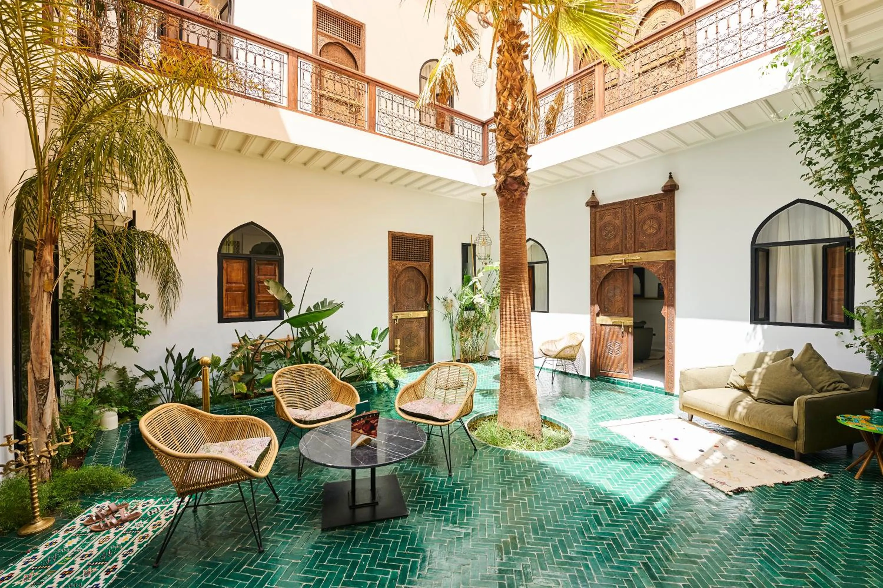 Patio in Riad Dar Yasaman
