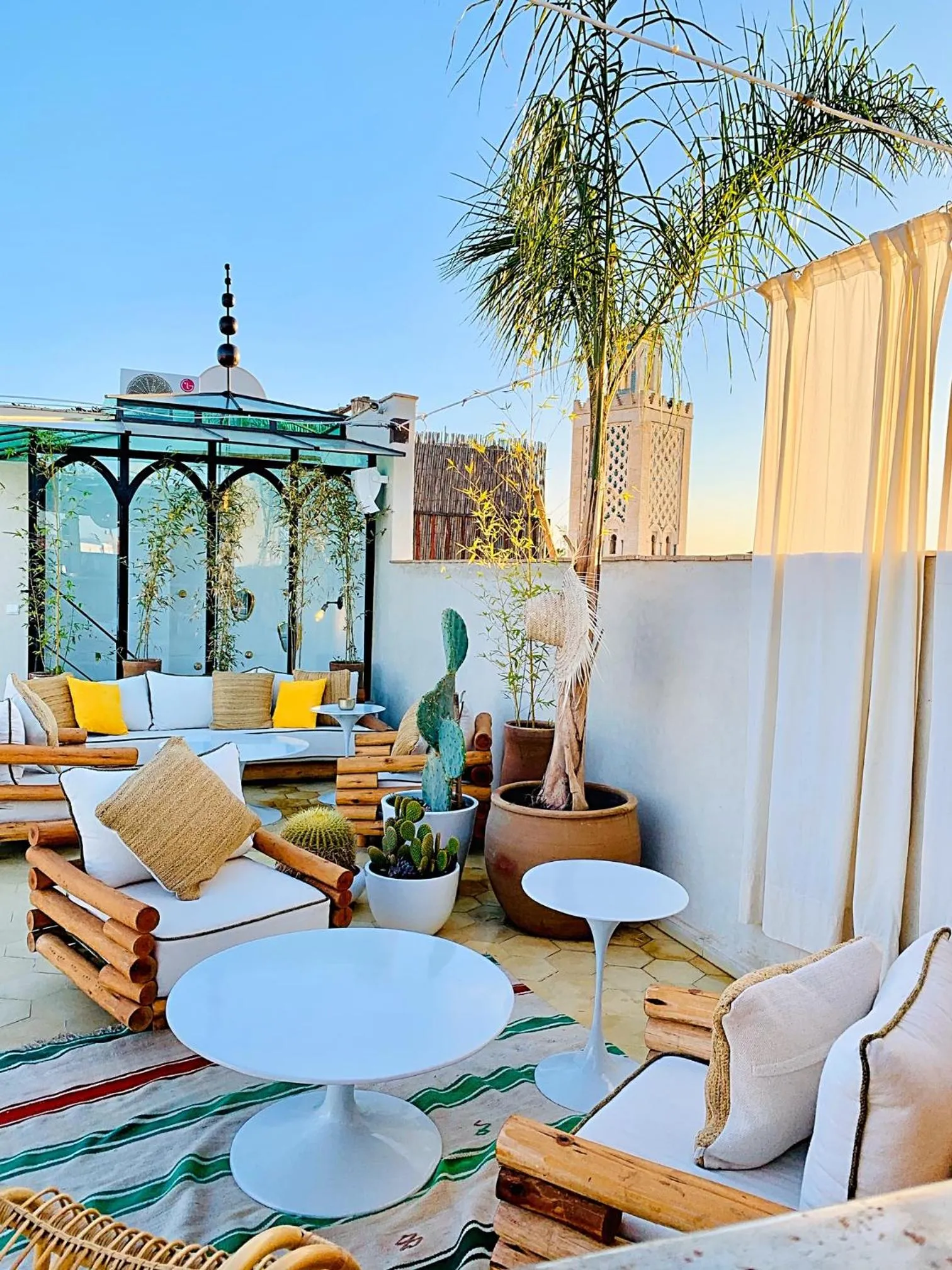 Balcony/Terrace in Riad Dar Yasaman