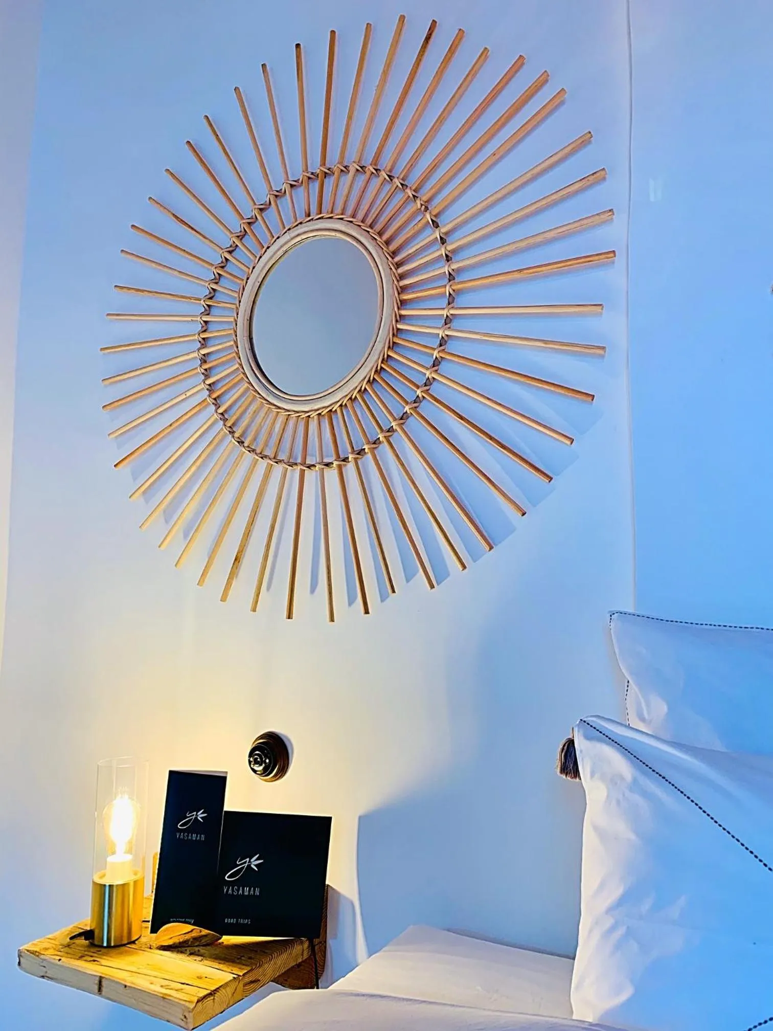 Bed in Riad Dar Yasaman