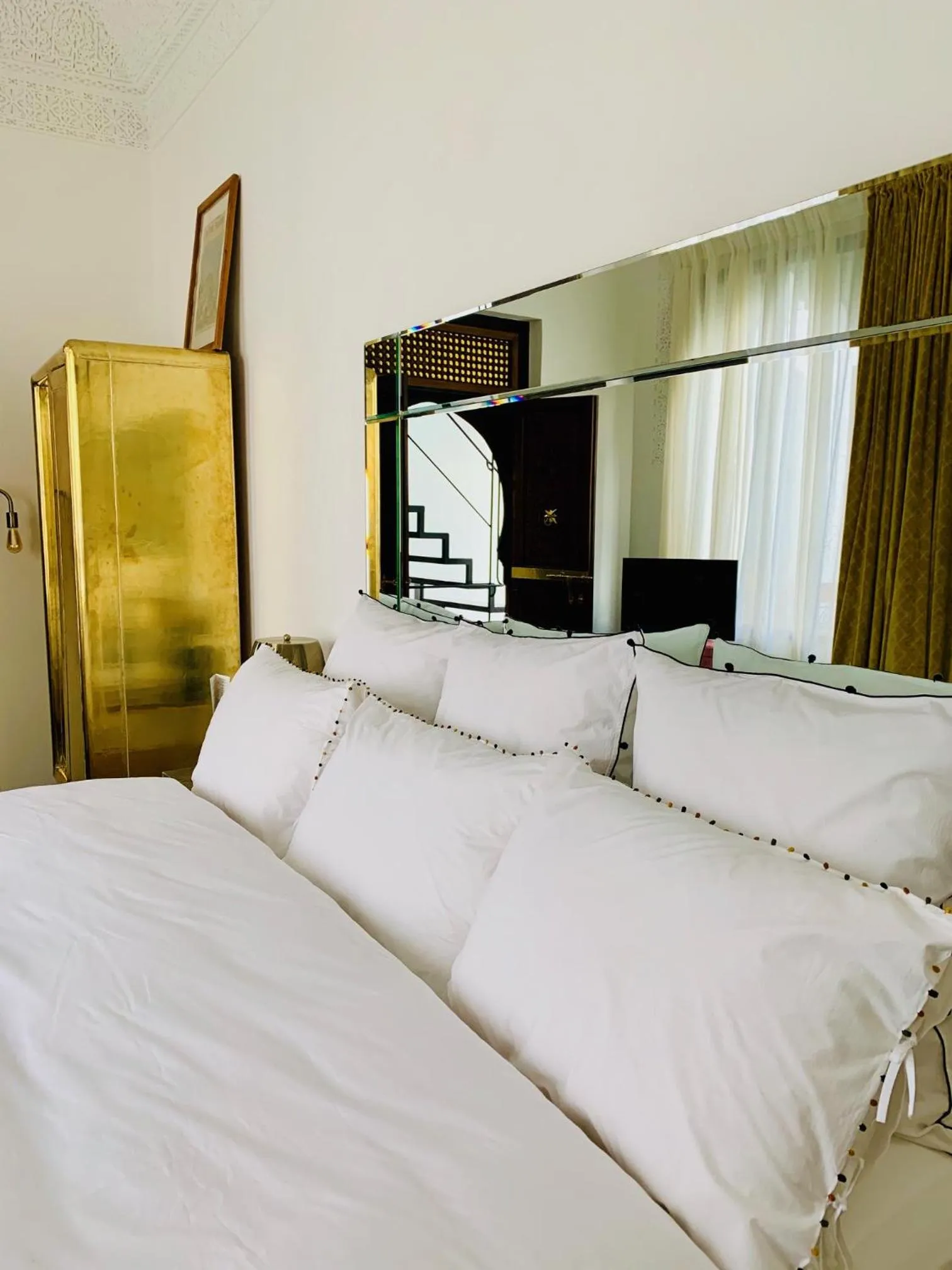 Bed in Riad Dar Yasaman