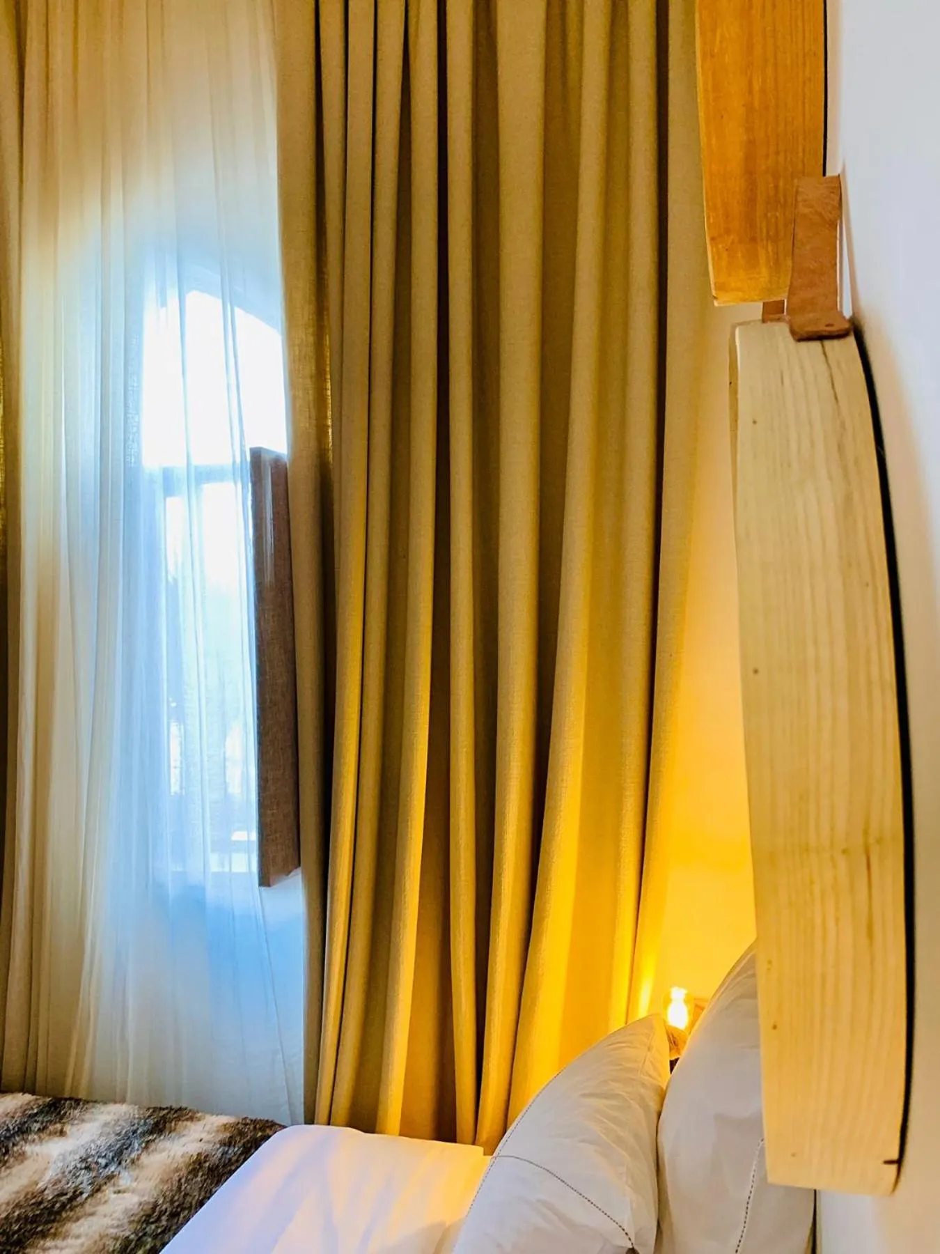 Decorative detail, Bed in Riad Dar Yasaman