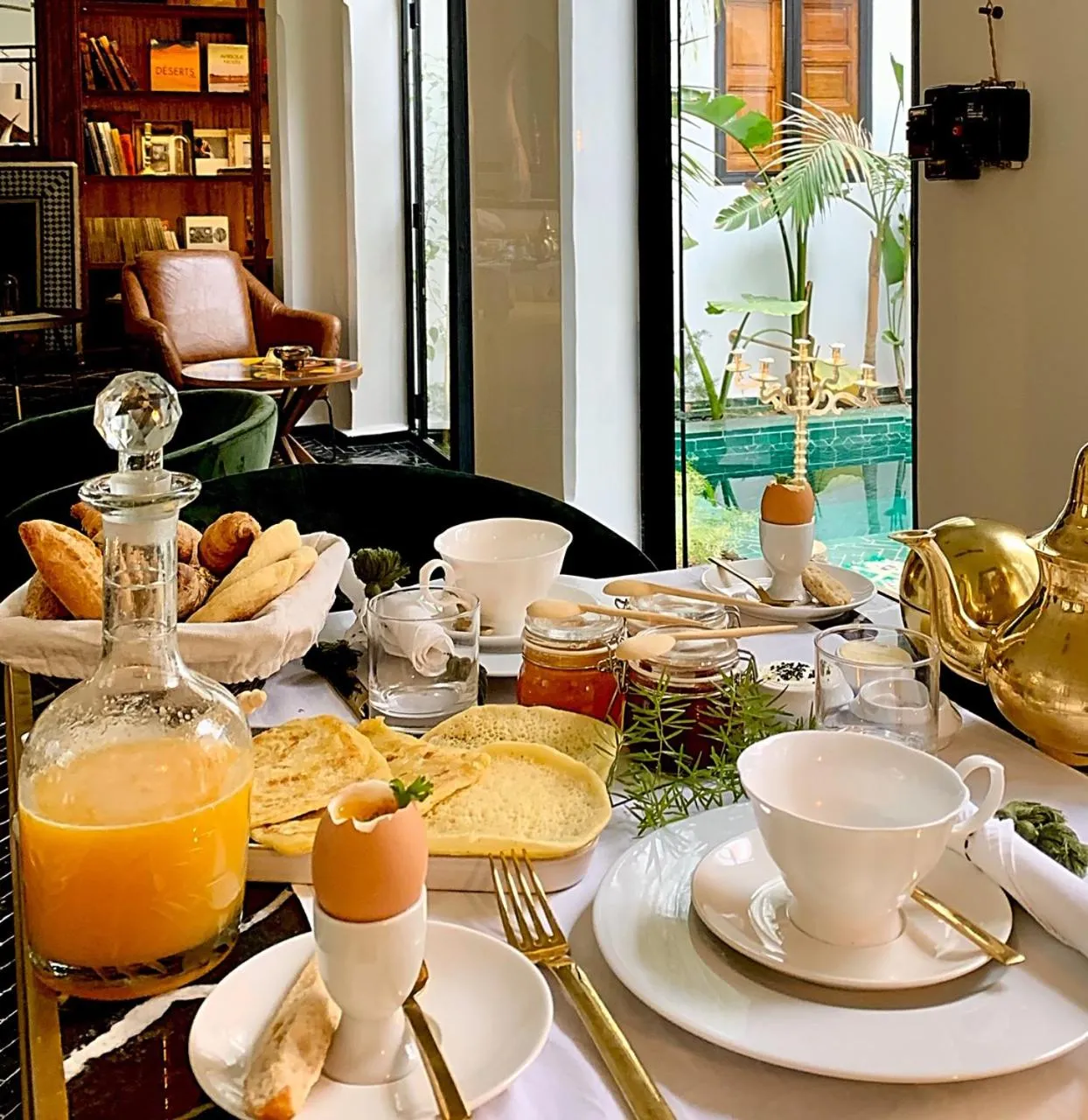 Breakfast in Riad Dar Yasaman