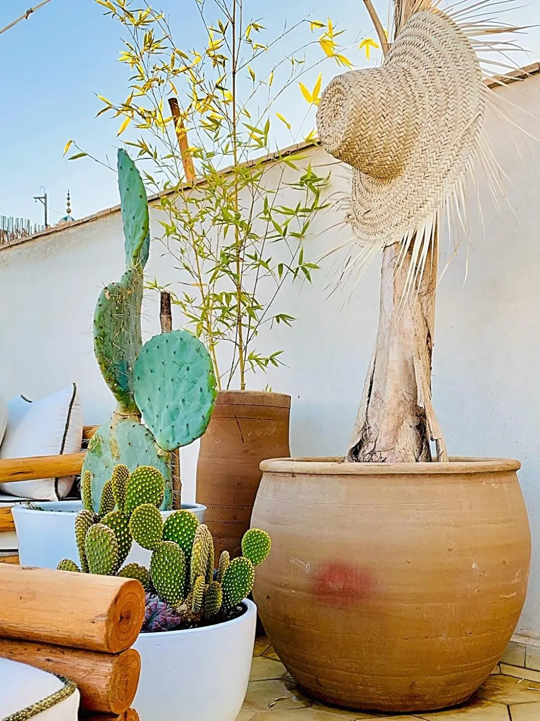 Balcony/Terrace in Riad Dar Yasaman