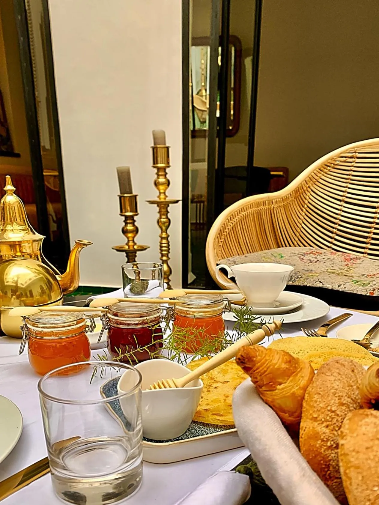 Breakfast in Riad Dar Yasaman