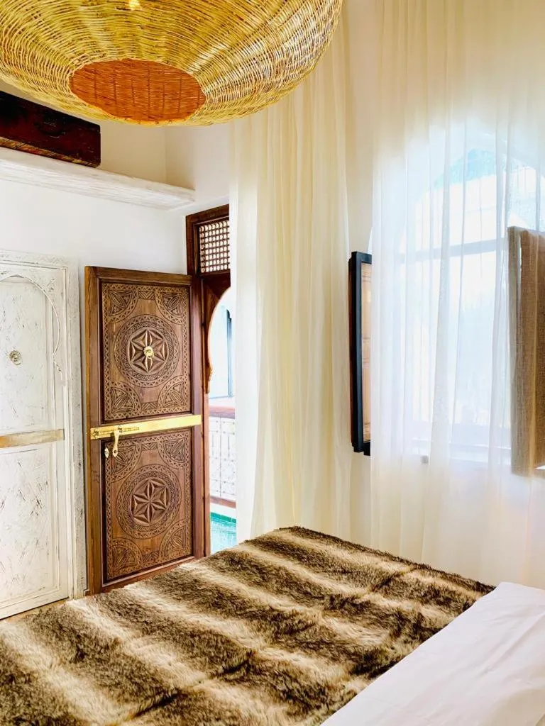 Bedroom, Bed in Riad Dar Yasaman