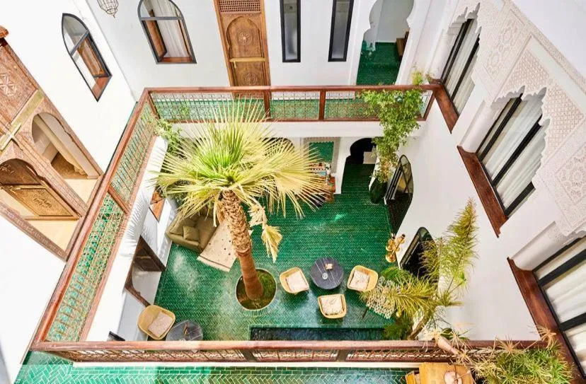 Patio in Riad Dar Yasaman