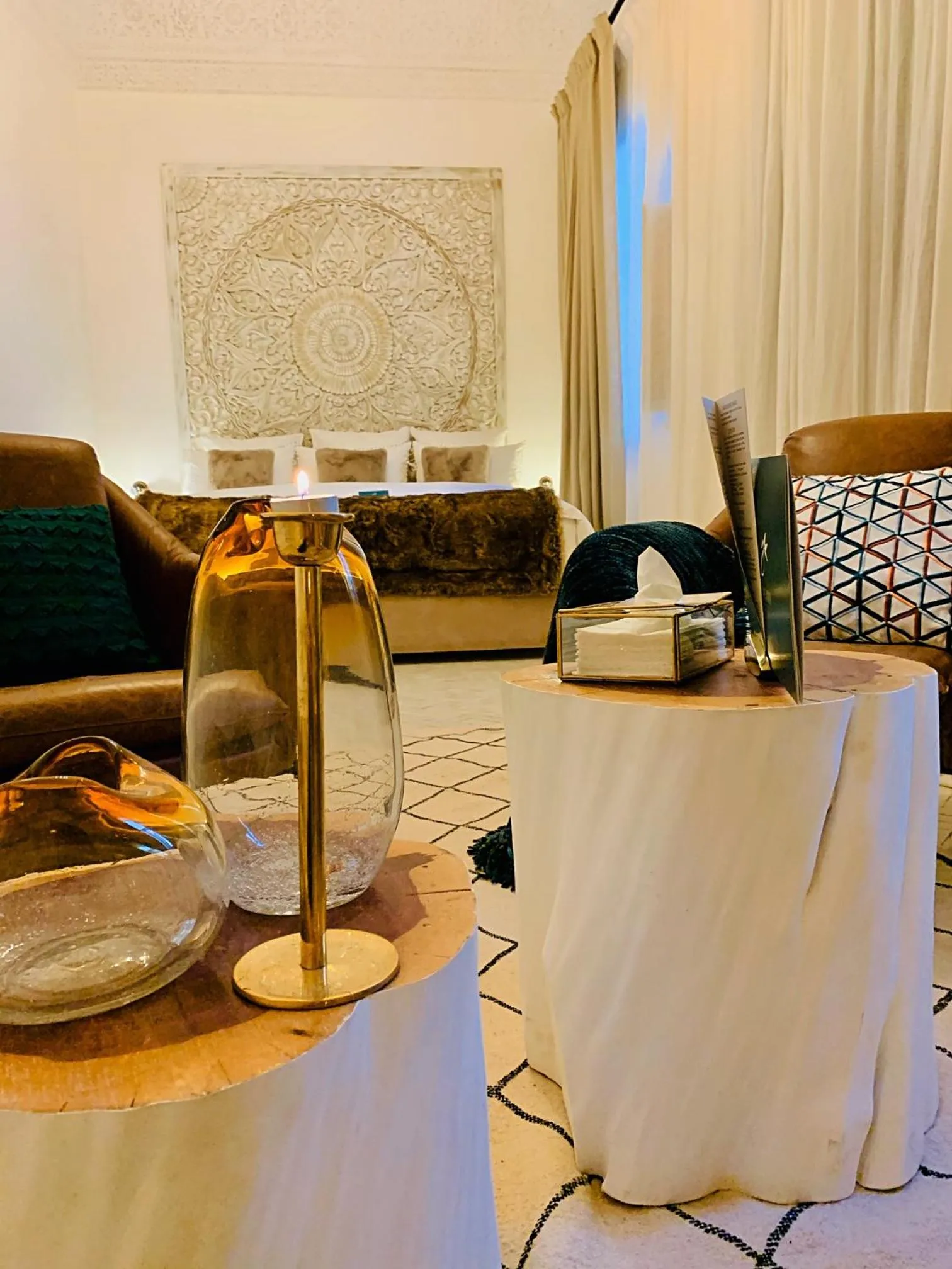 Living room in Riad Dar Yasaman