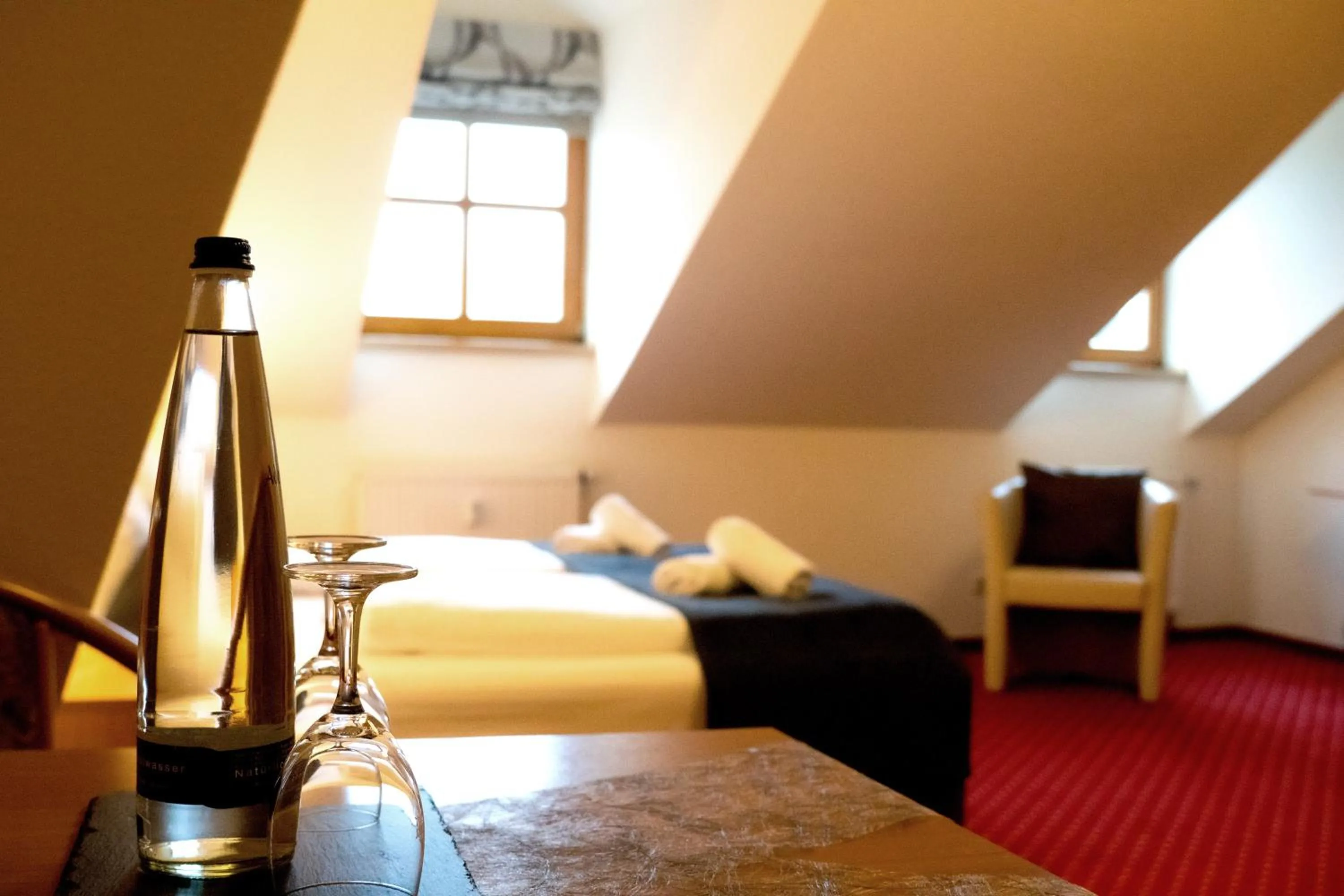 Bed in Landhotel Donaublick