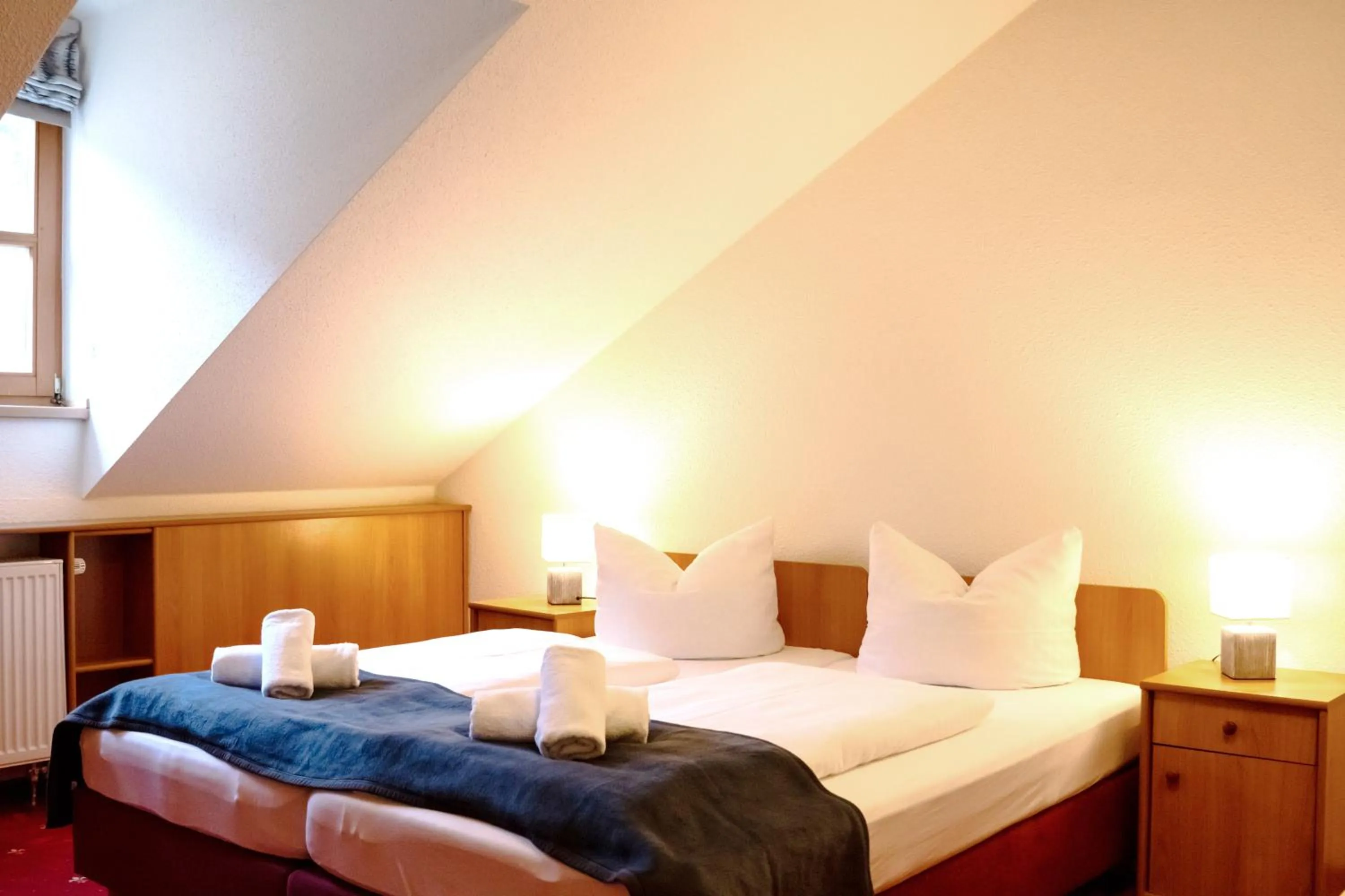 Bed in Landhotel Donaublick