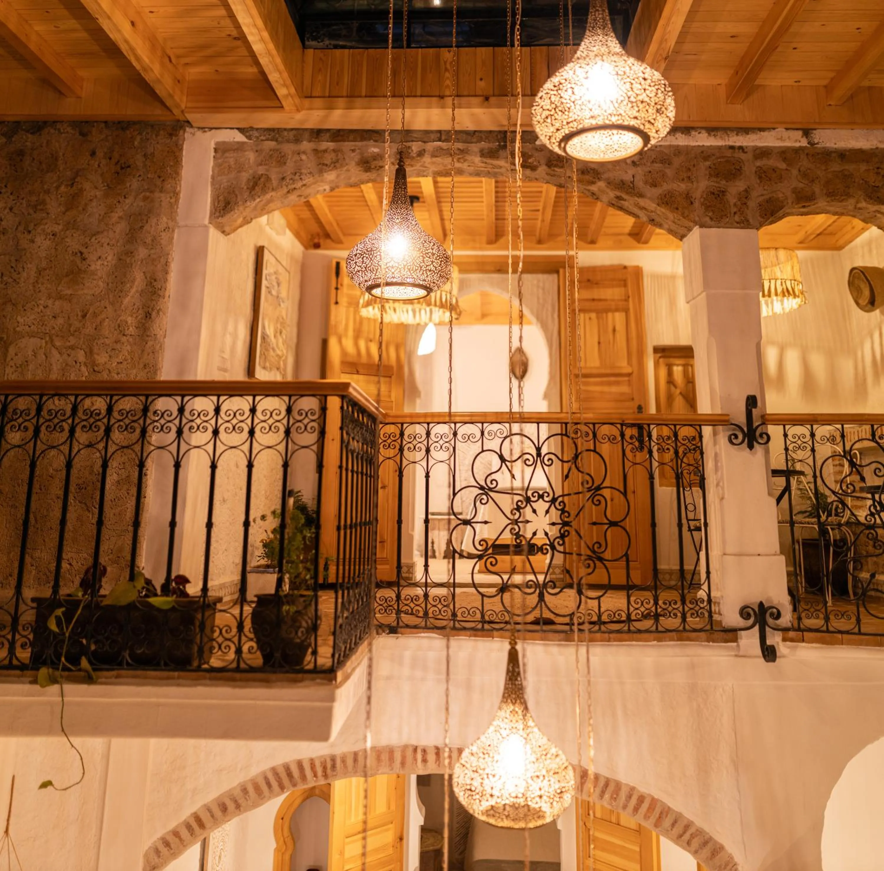 Balcony/Terrace in Riad Nila