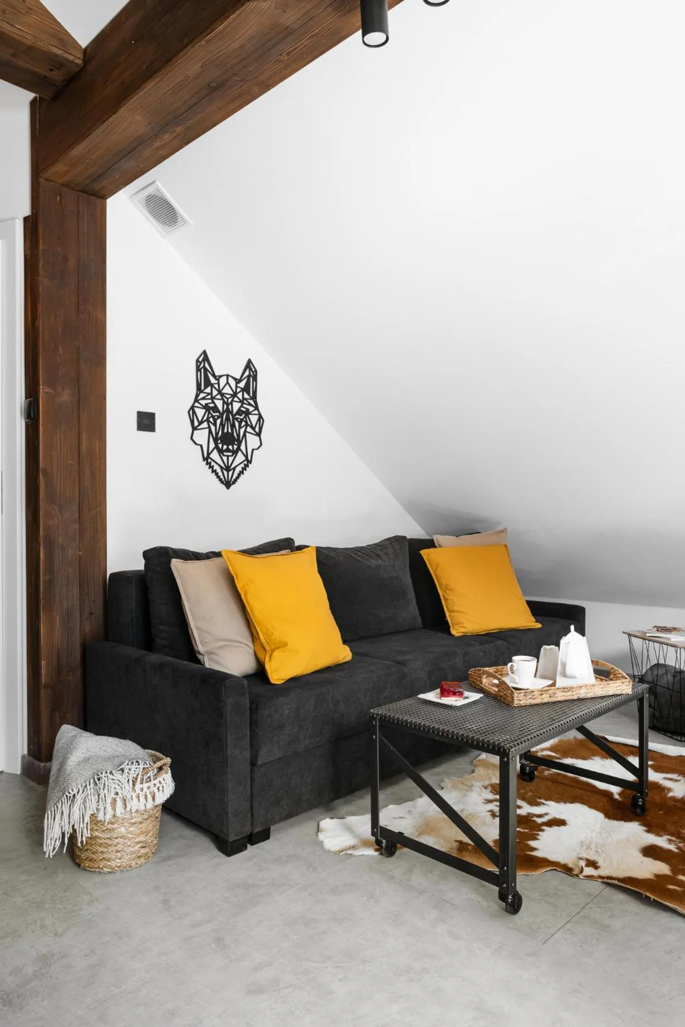 Living room in Aparthotel Narciarska 2