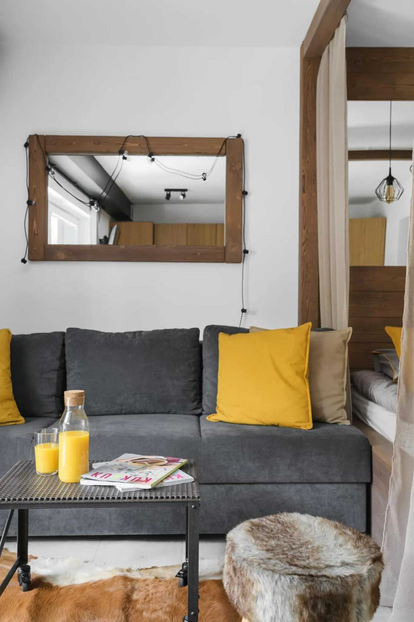 Living room in Aparthotel Narciarska 2