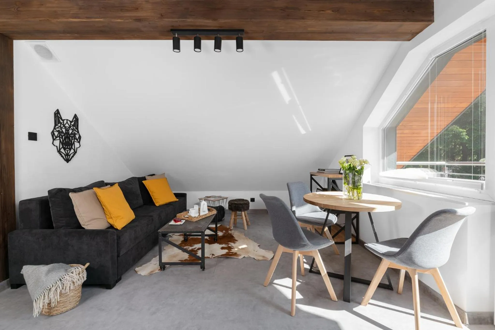 Living room in Aparthotel Narciarska 2