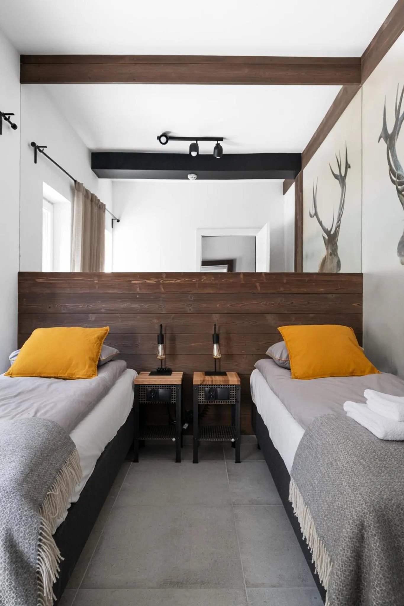 Bed in Aparthotel Narciarska 2