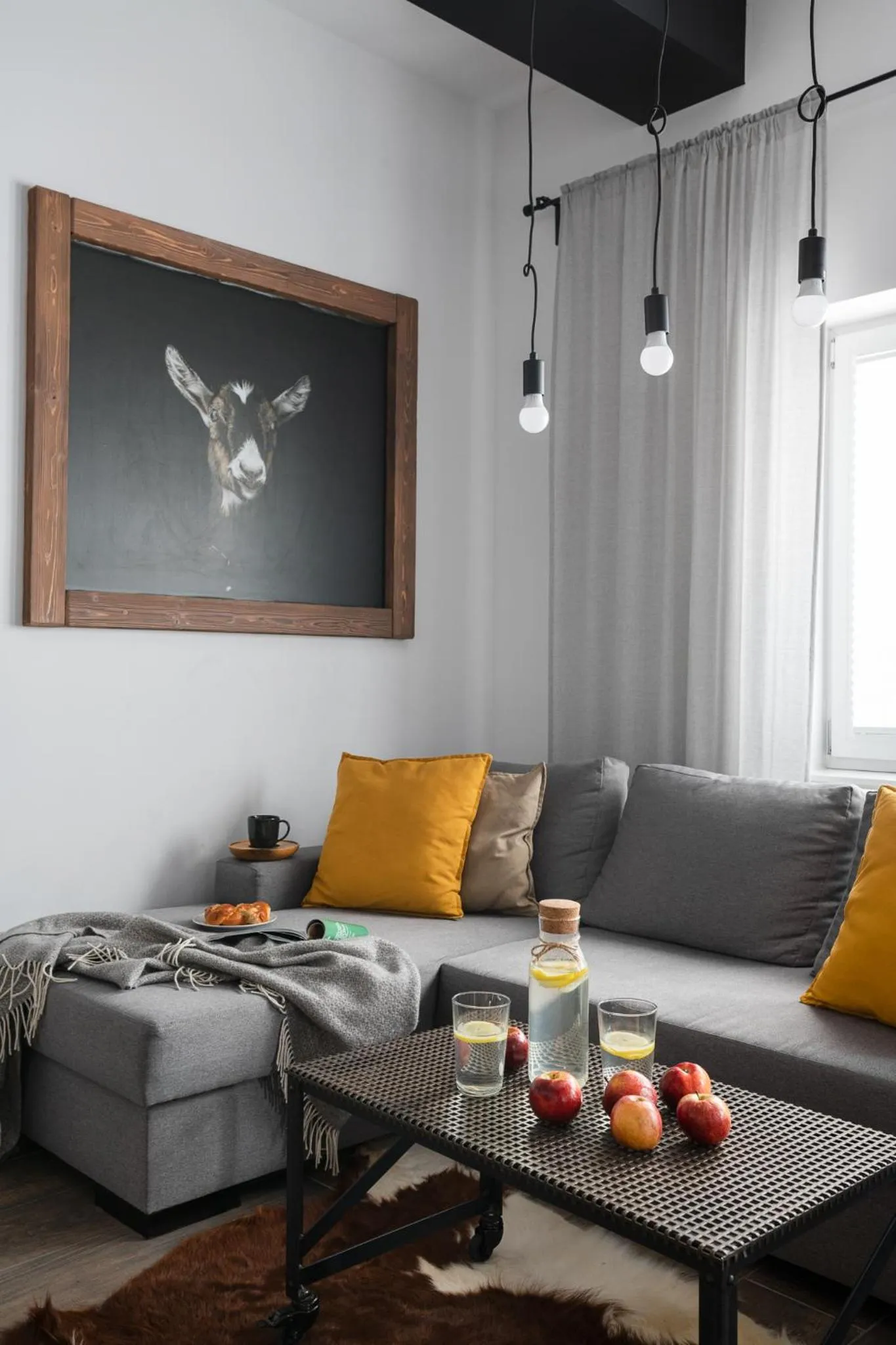 Living room in Aparthotel Narciarska 2