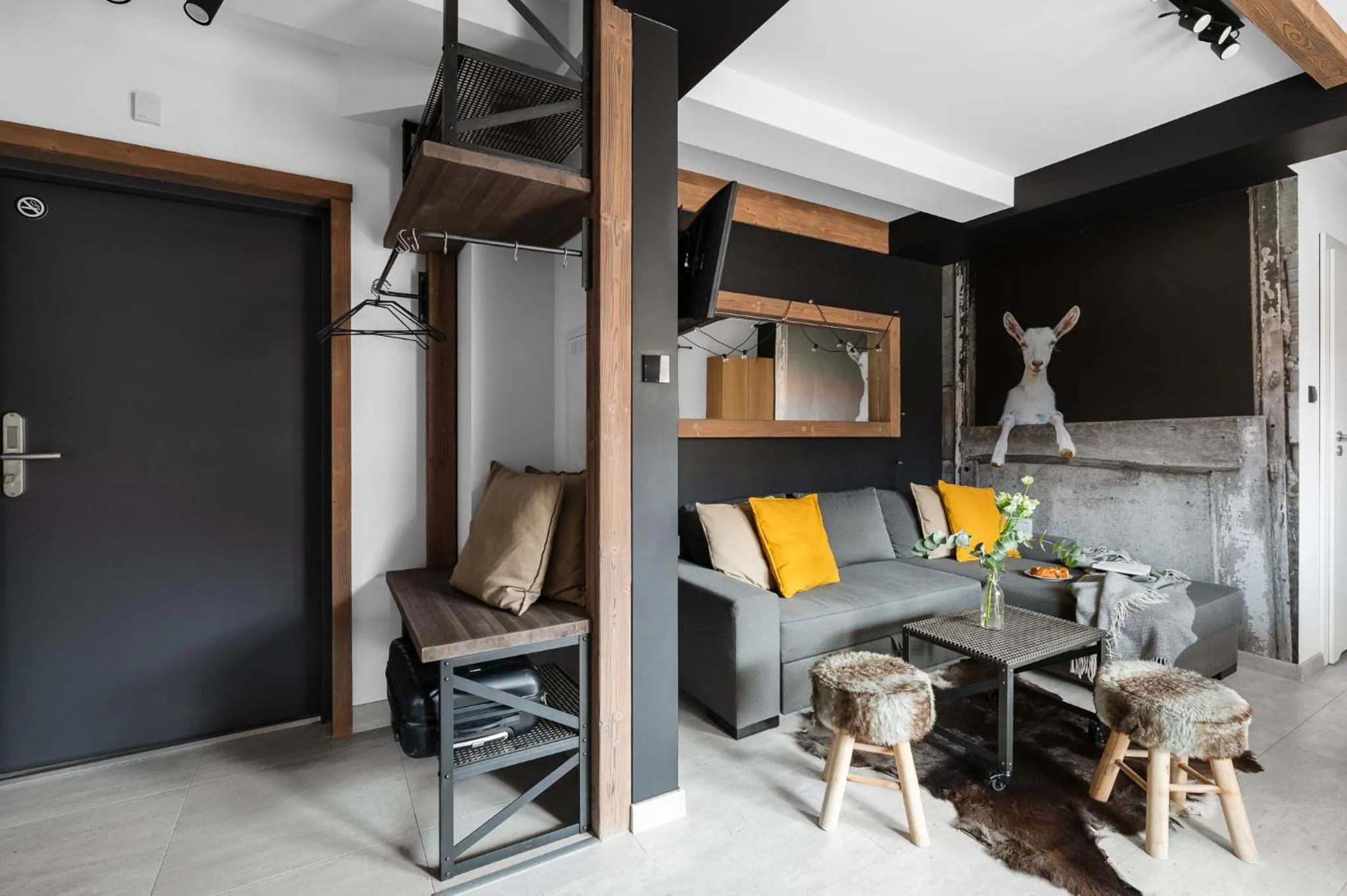 Kitchen or kitchenette in Aparthotel Narciarska 2