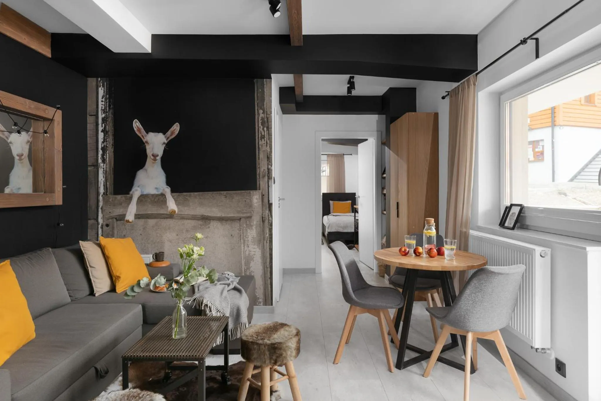 Kitchen or kitchenette in Aparthotel Narciarska 2