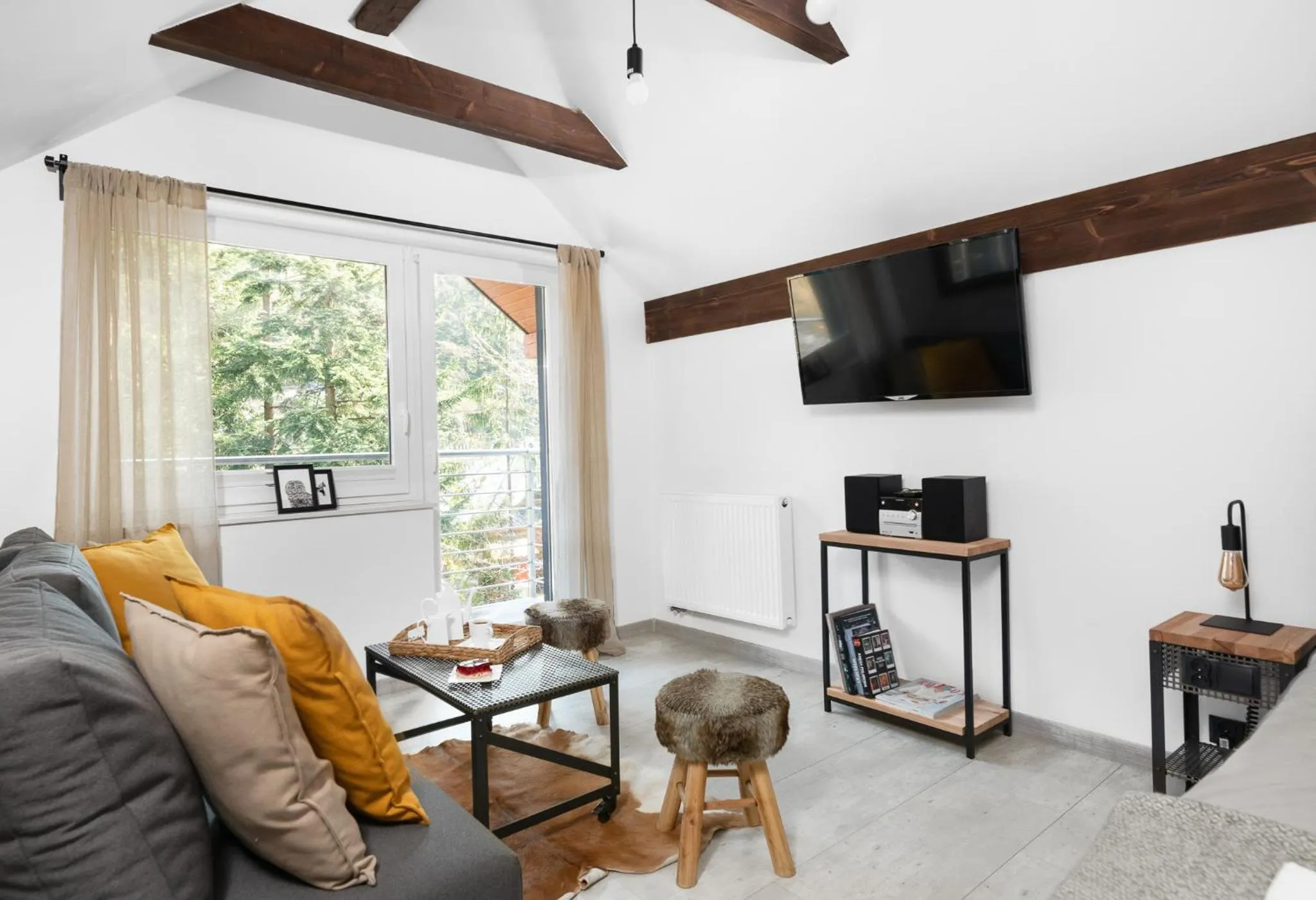 TV and multimedia in Aparthotel Narciarska 2