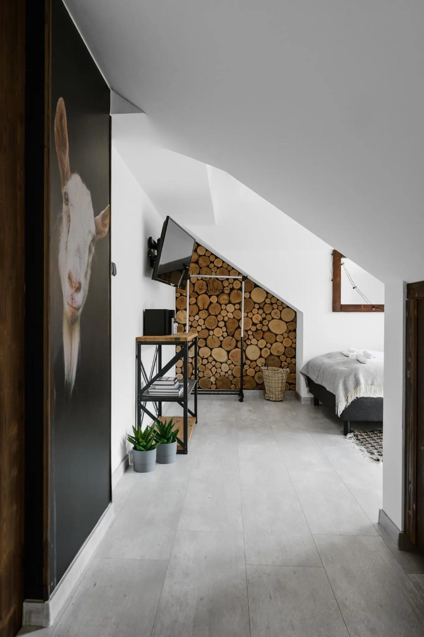 Bed in Aparthotel Narciarska 2