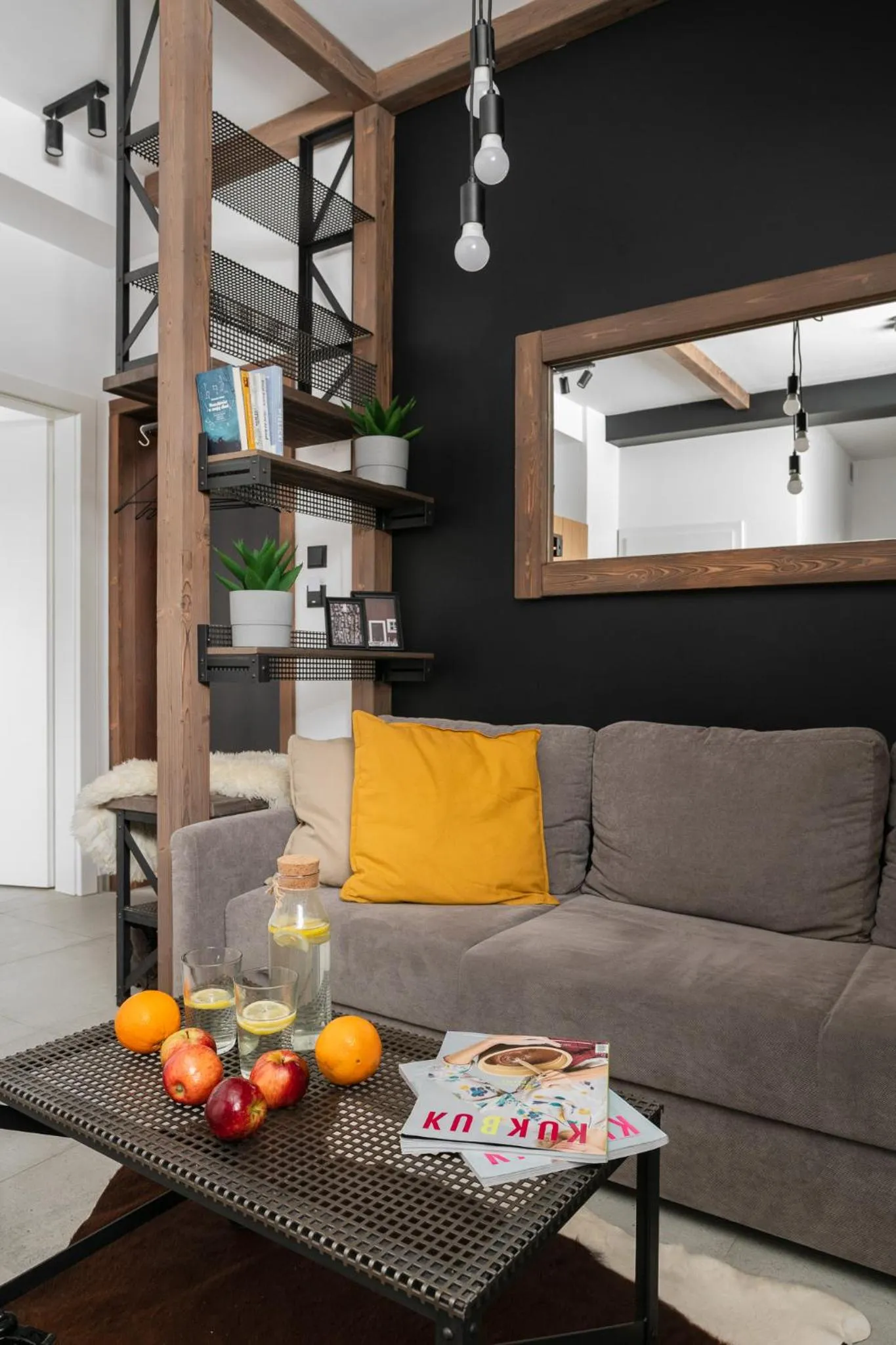 Kitchen or kitchenette in Aparthotel Narciarska 2