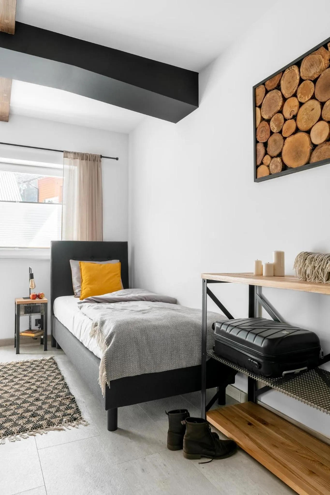 Bed in Aparthotel Narciarska 2