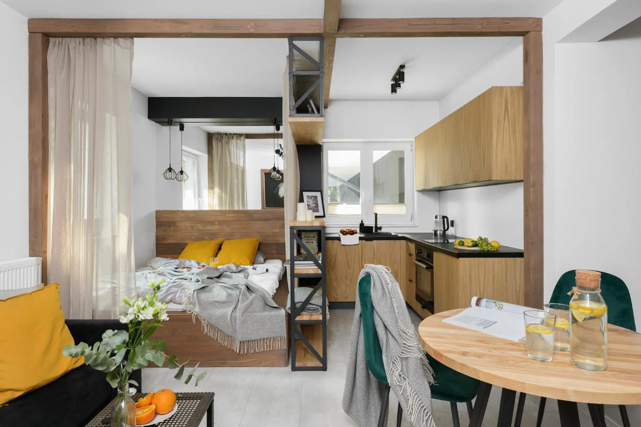 Bed in Aparthotel Narciarska 2