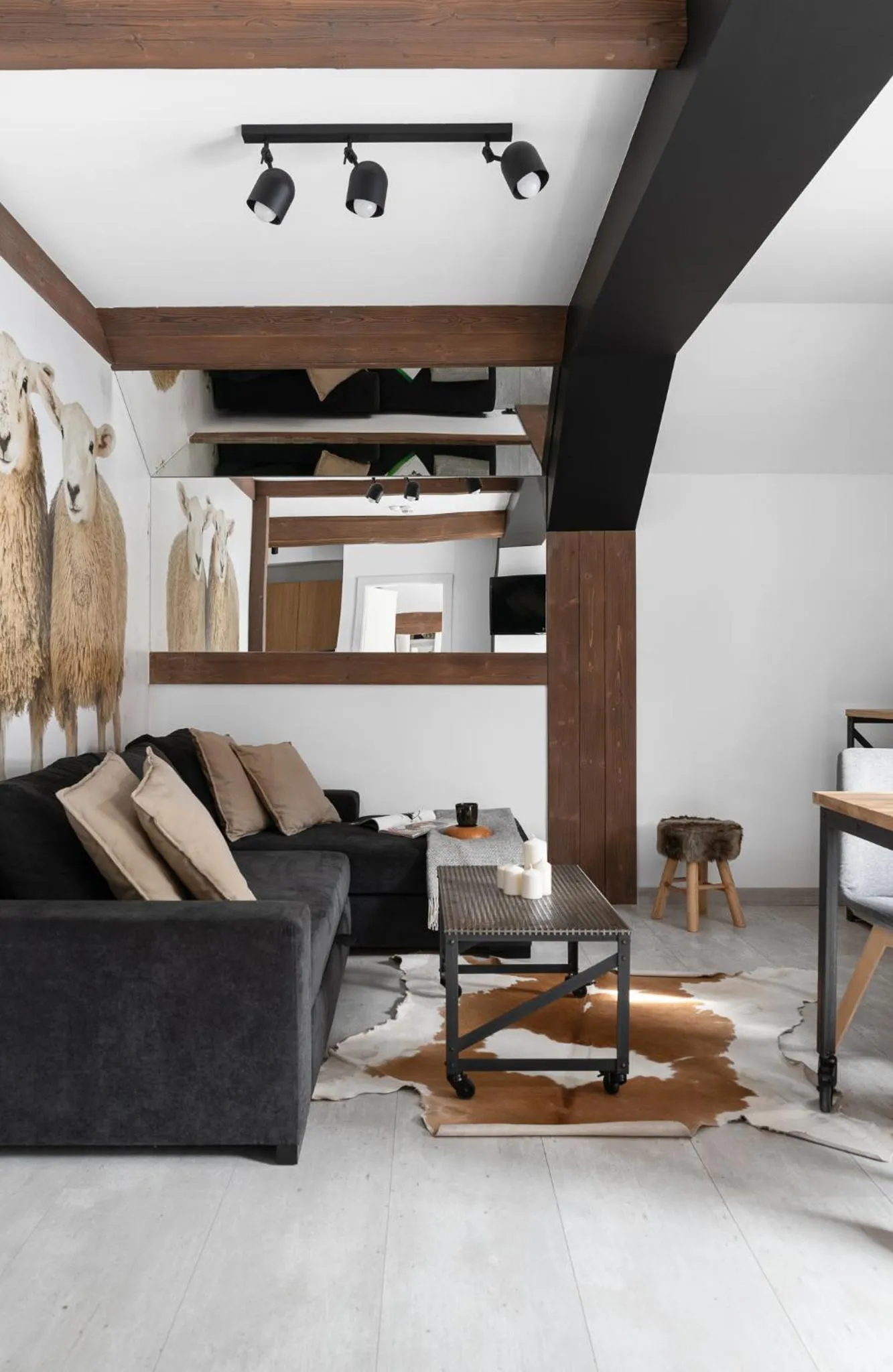 Kitchen or kitchenette in Aparthotel Narciarska 2