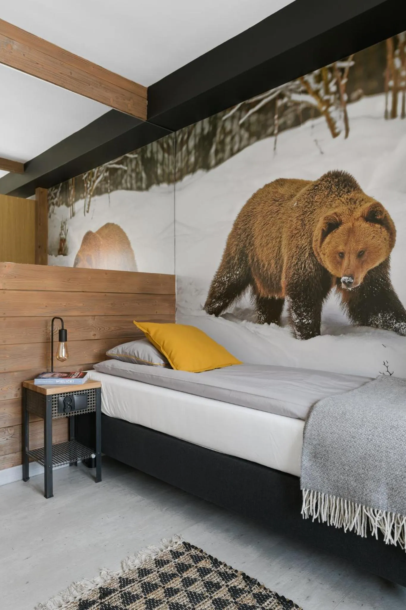 Bed in Aparthotel Narciarska 2