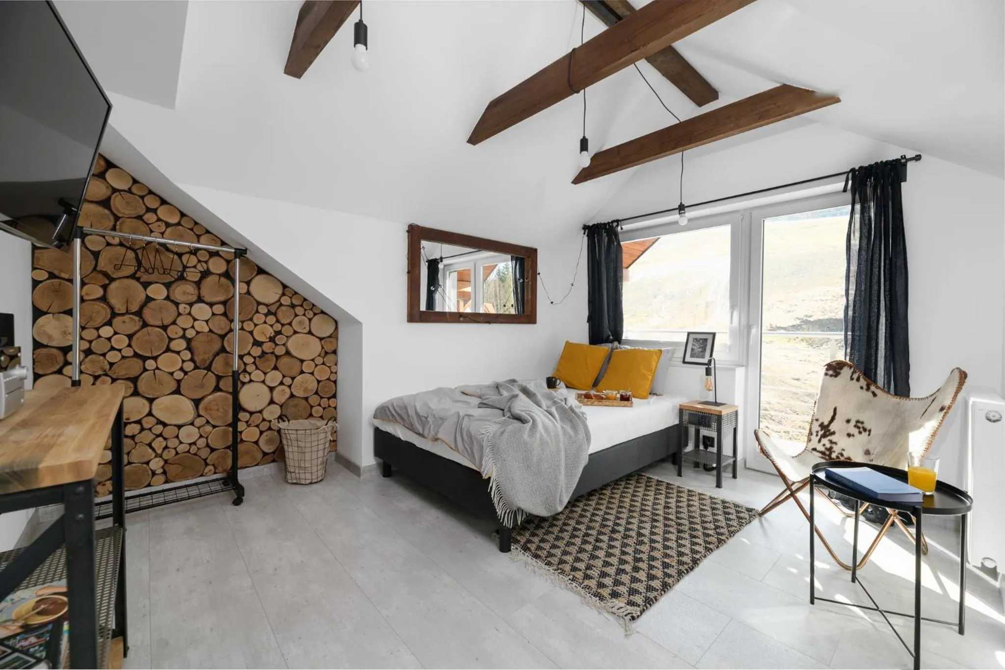 Bed in Aparthotel Narciarska 2