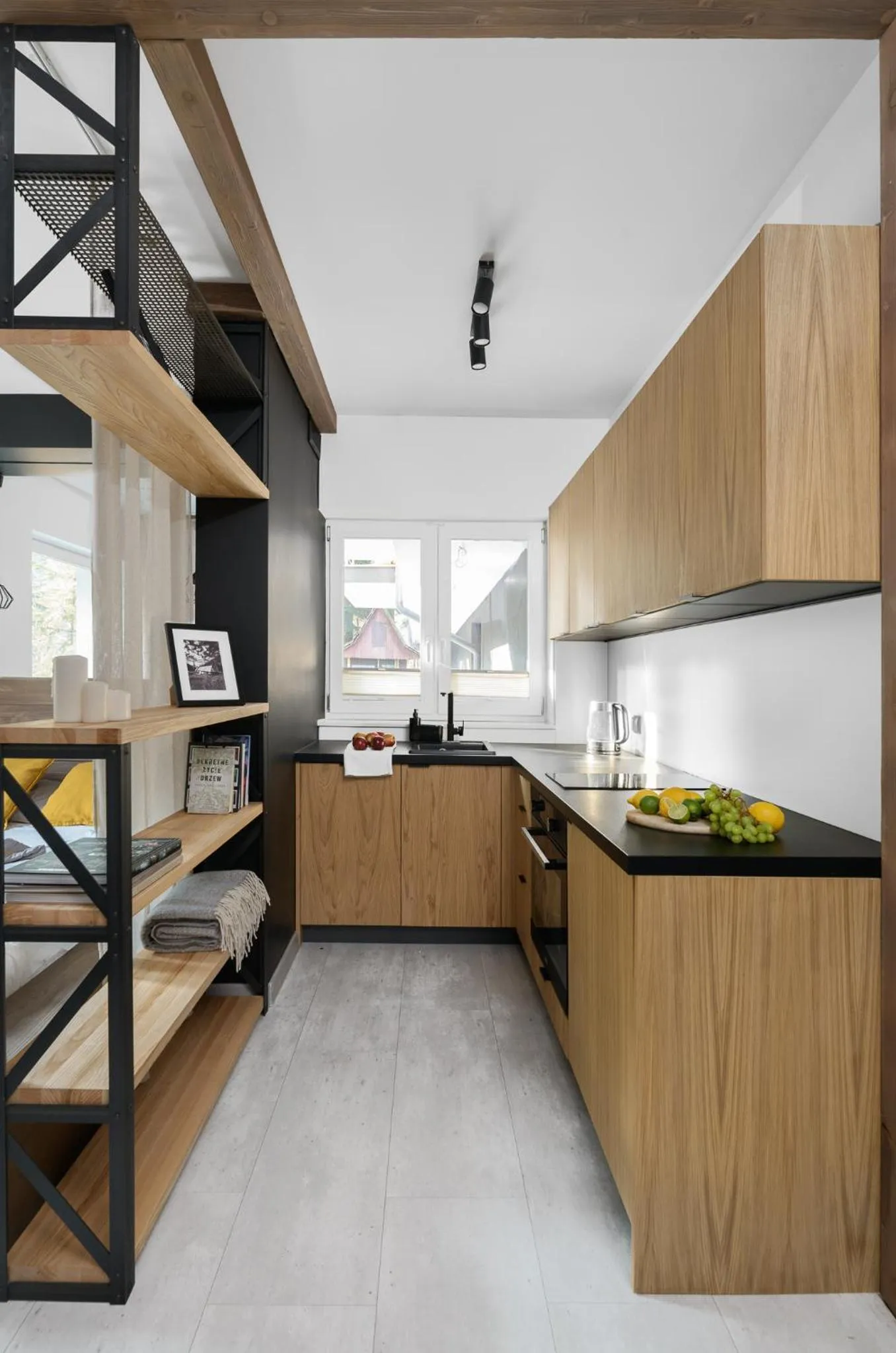 Kitchen or kitchenette in Aparthotel Narciarska 2