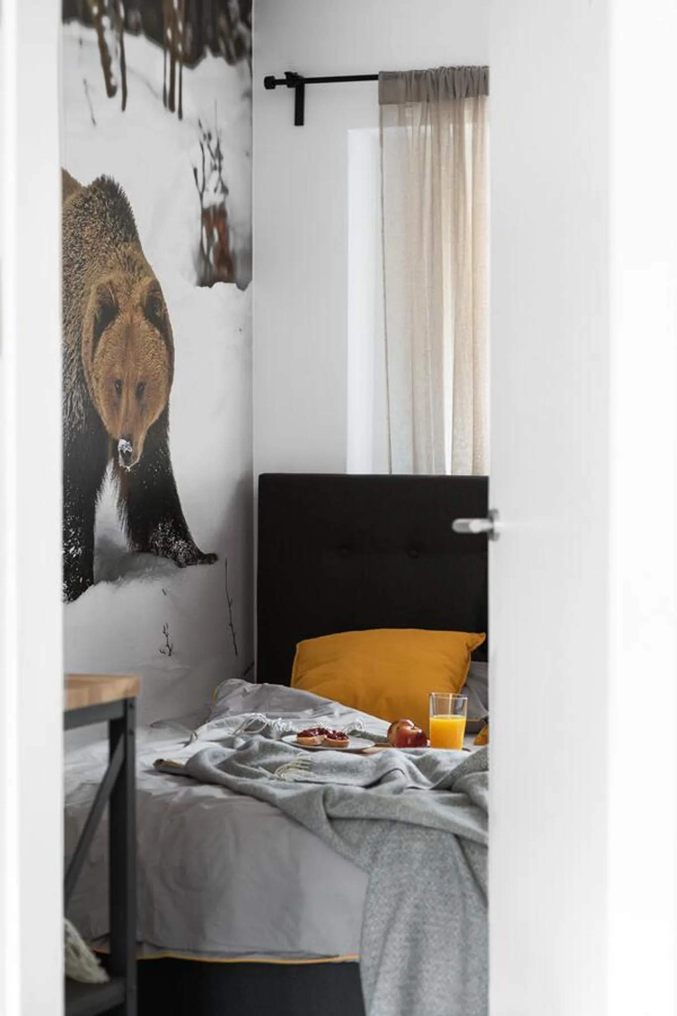 Bed in Aparthotel Narciarska 2