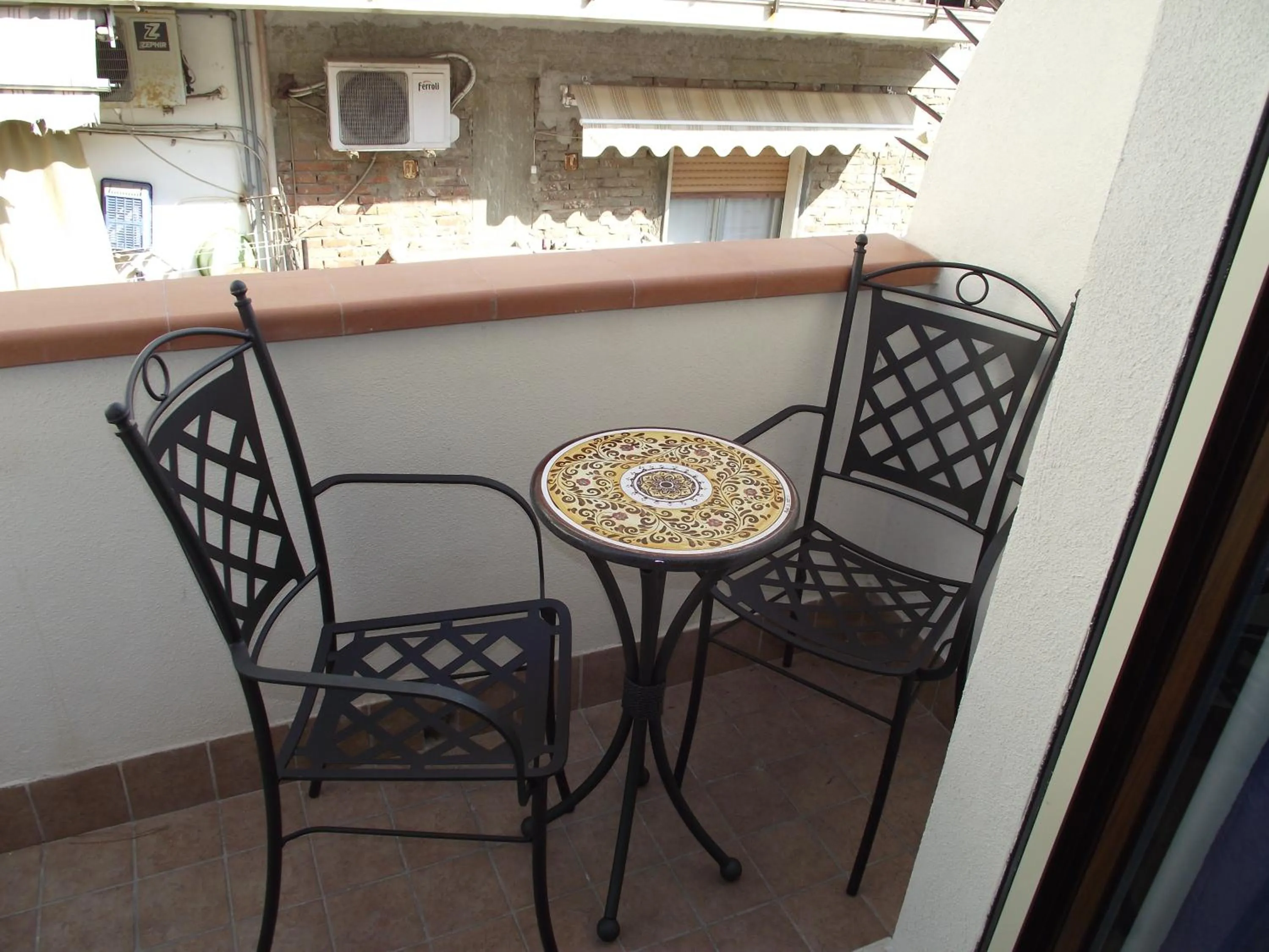Balcony/Terrace in B&B Il Mare degli Dei