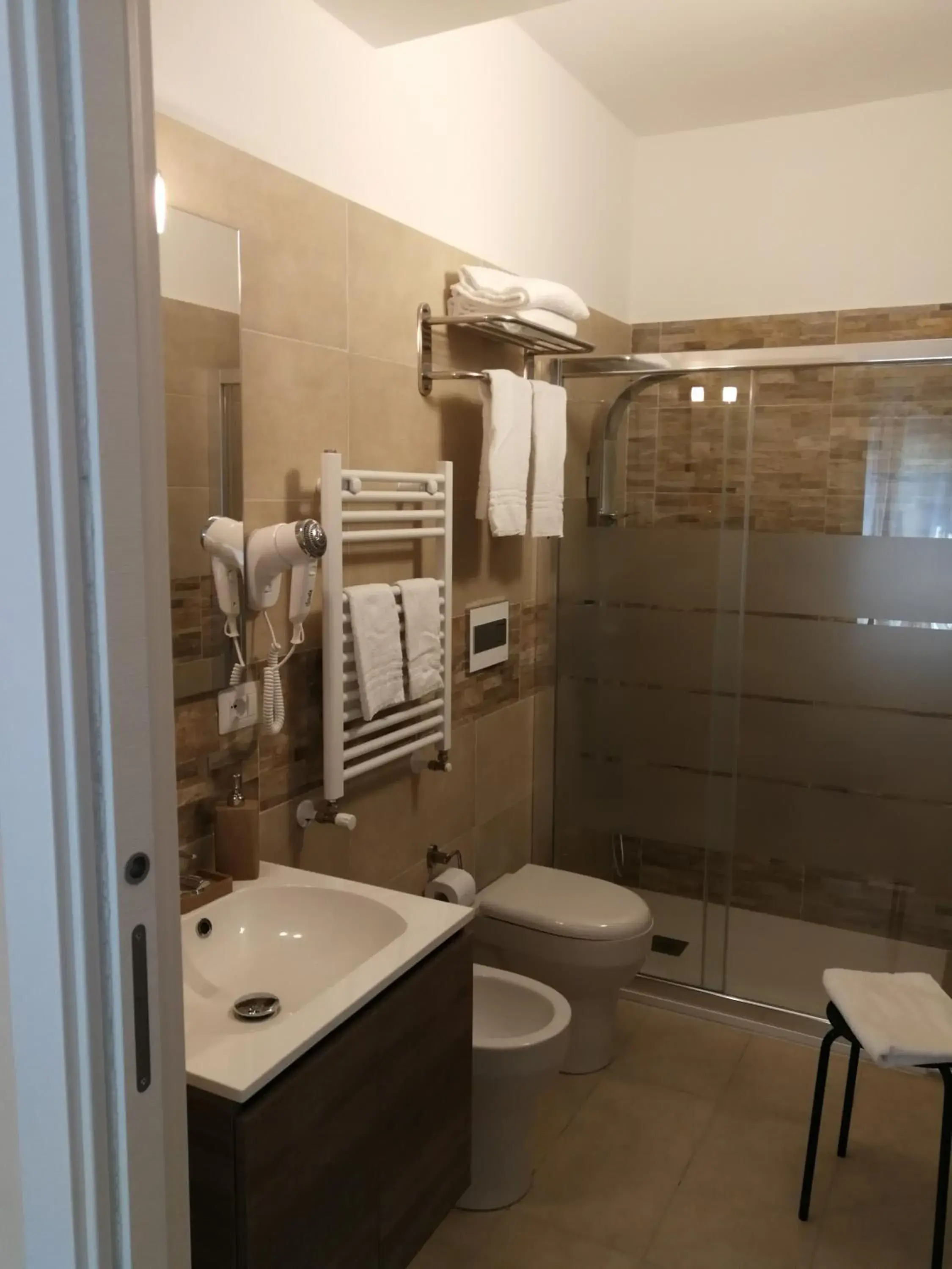 Deluxe Double Room with Sea View in B&B Il Mare degli Dei Deluxe Double Room with Sea View in B&B Il Mare degli Dei