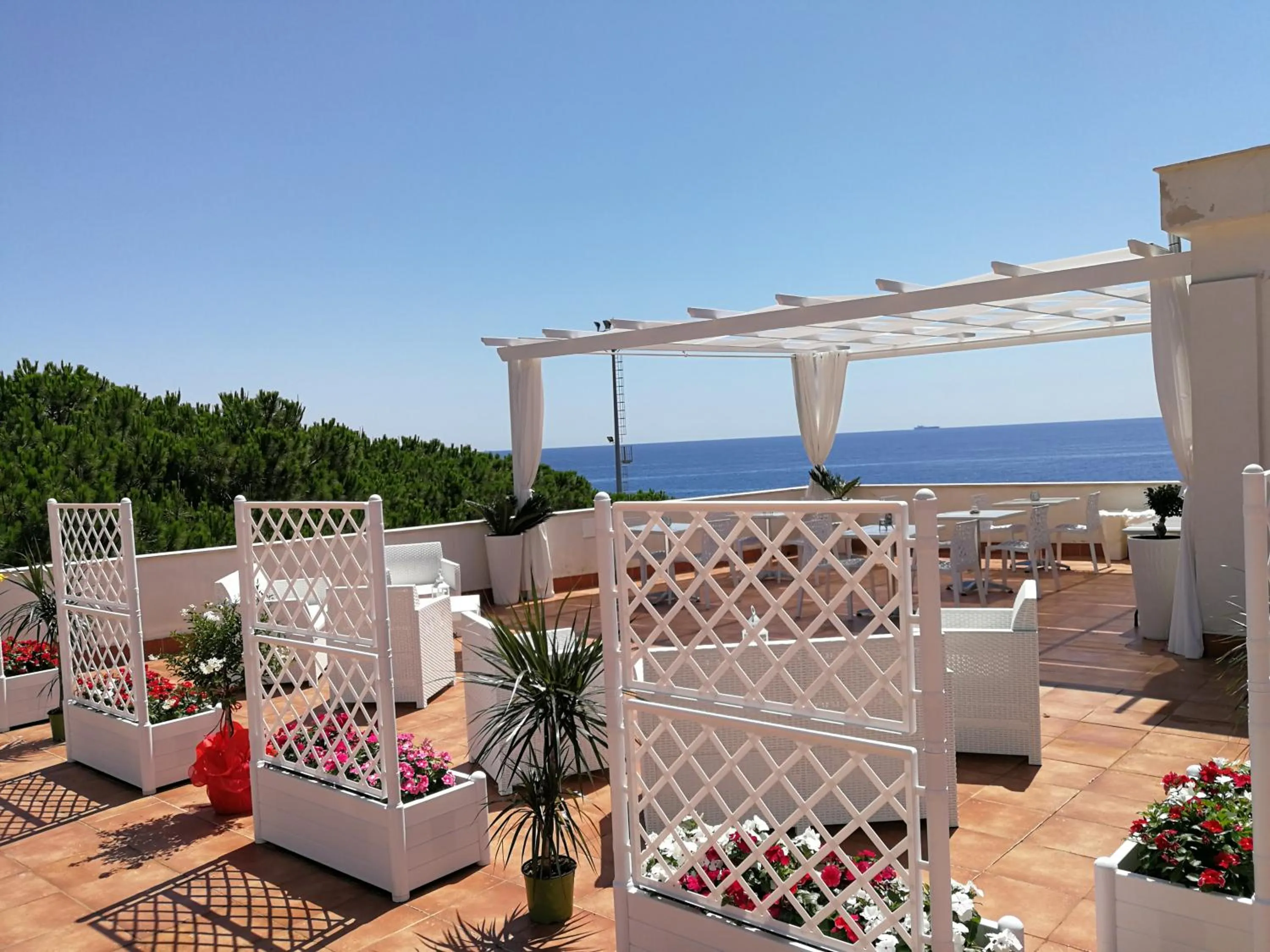 Balcony/Terrace in B&B Il Mare degli Dei