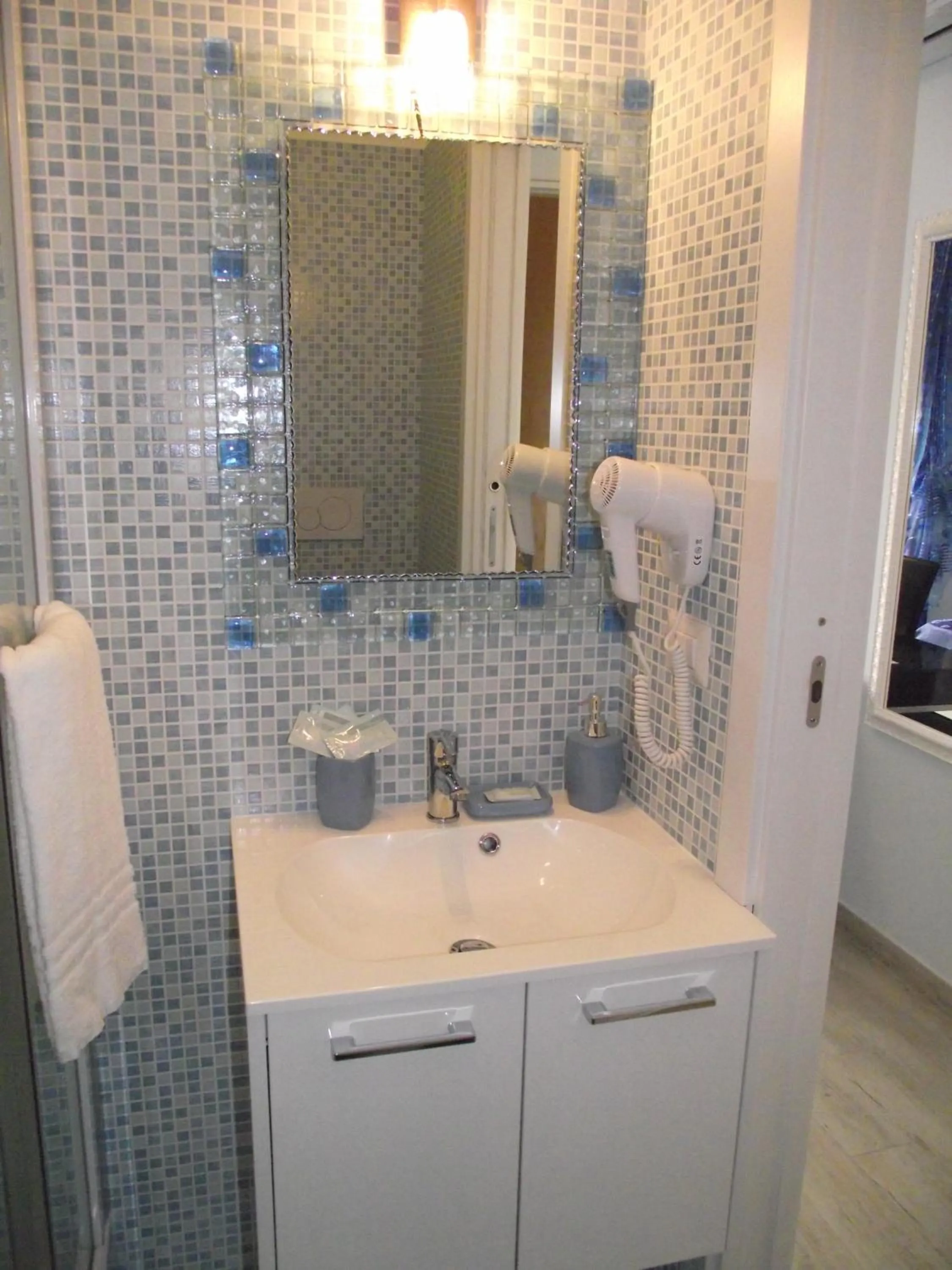 Bathroom in B&B Il Mare degli Dei