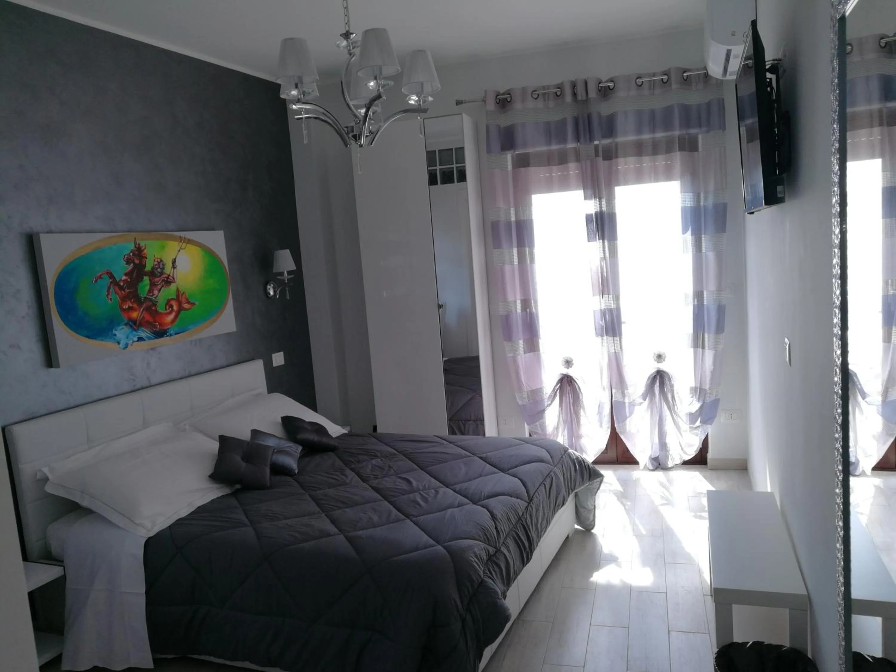 Photo of the whole room, Bed in B&B Il Mare degli Dei