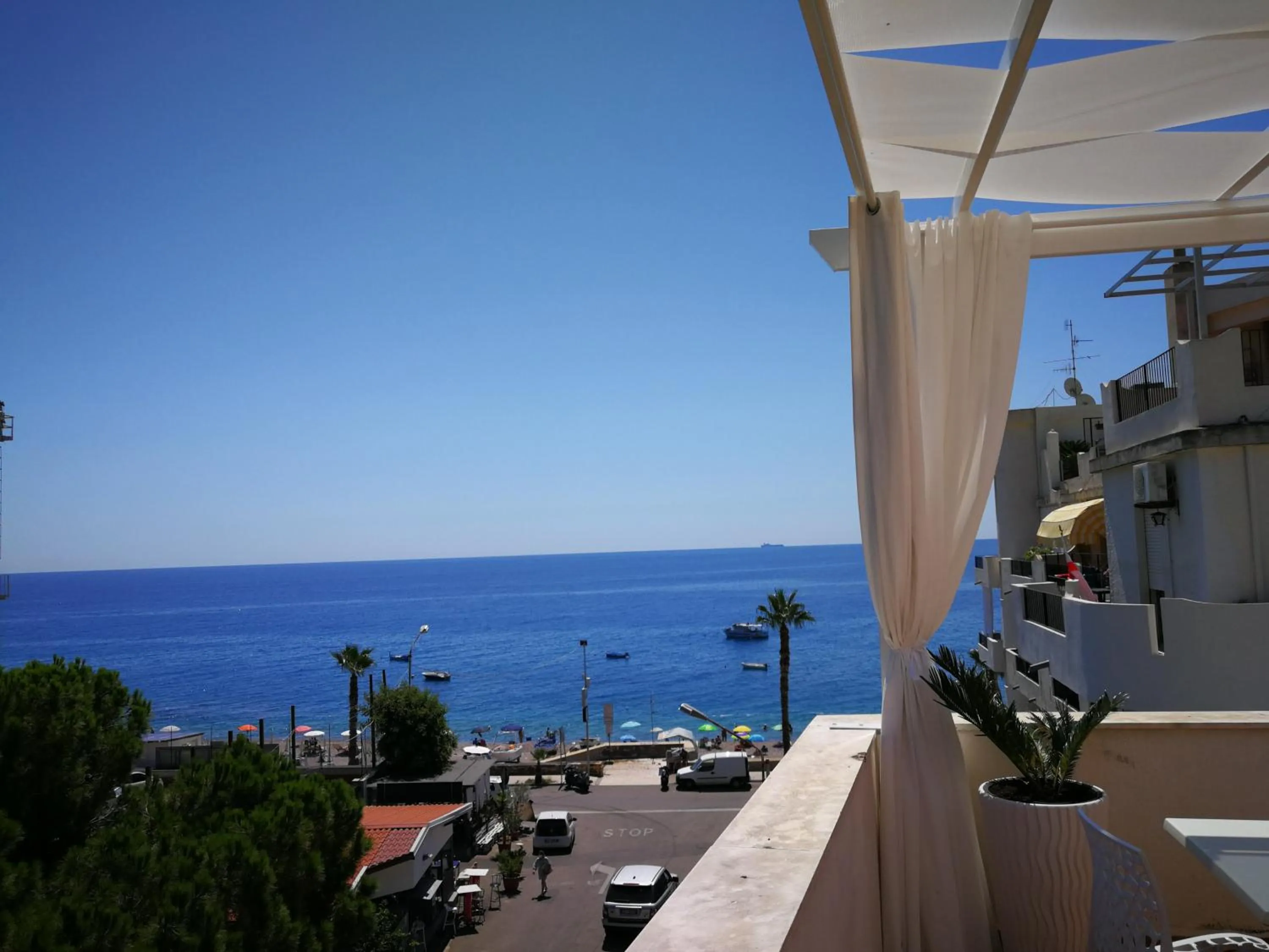 Balcony/Terrace in B&B Il Mare degli Dei