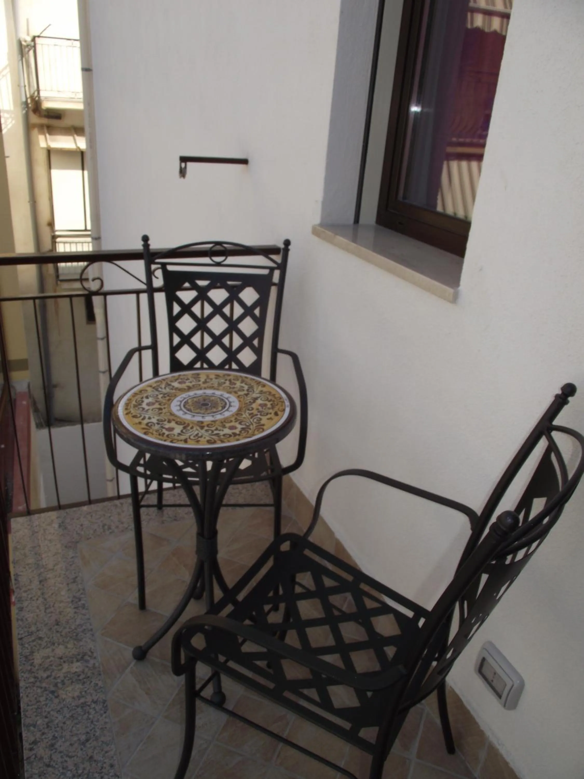 Balcony/Terrace in B&B Il Mare degli Dei