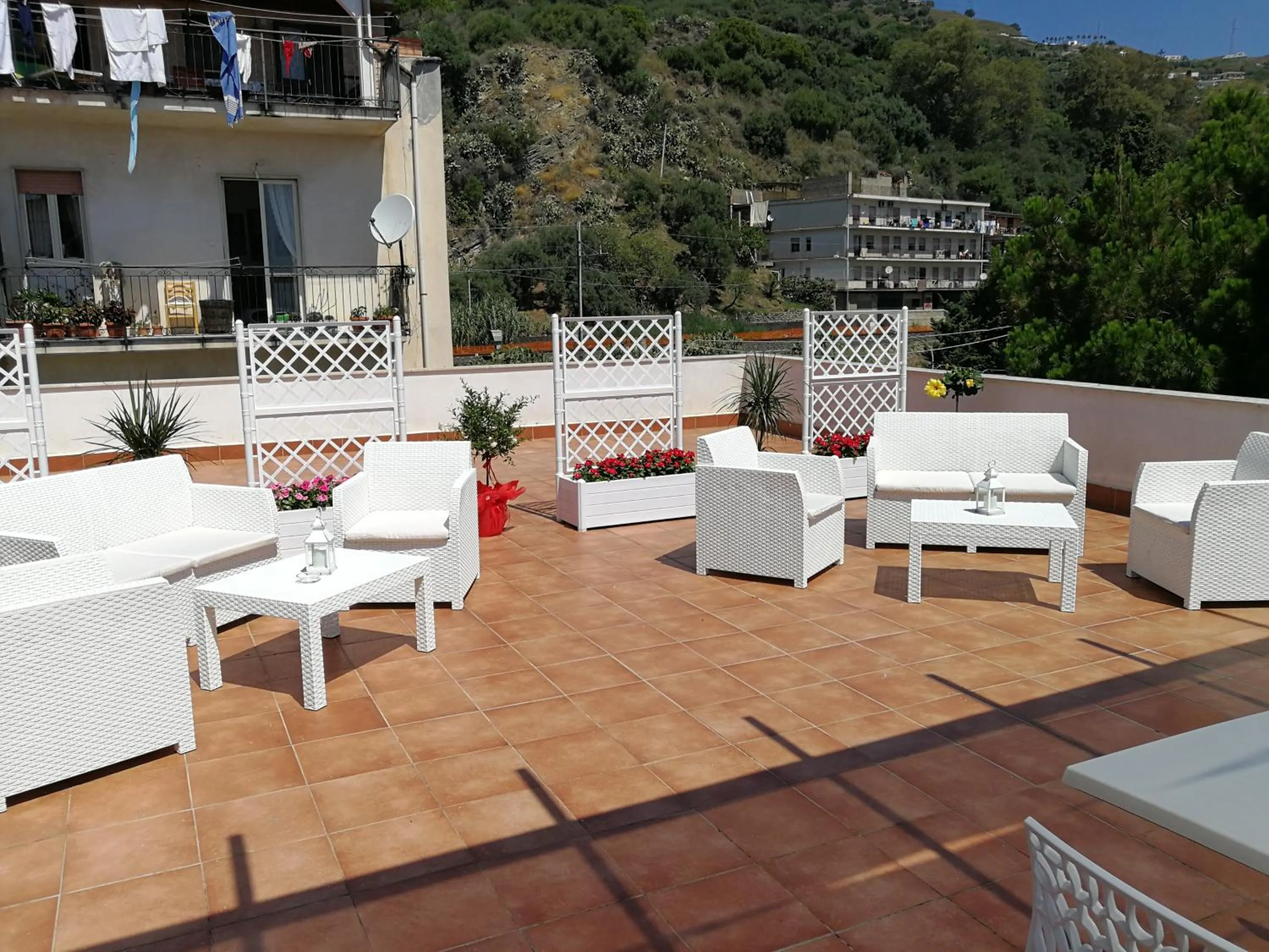 Balcony/Terrace in B&B Il Mare degli Dei