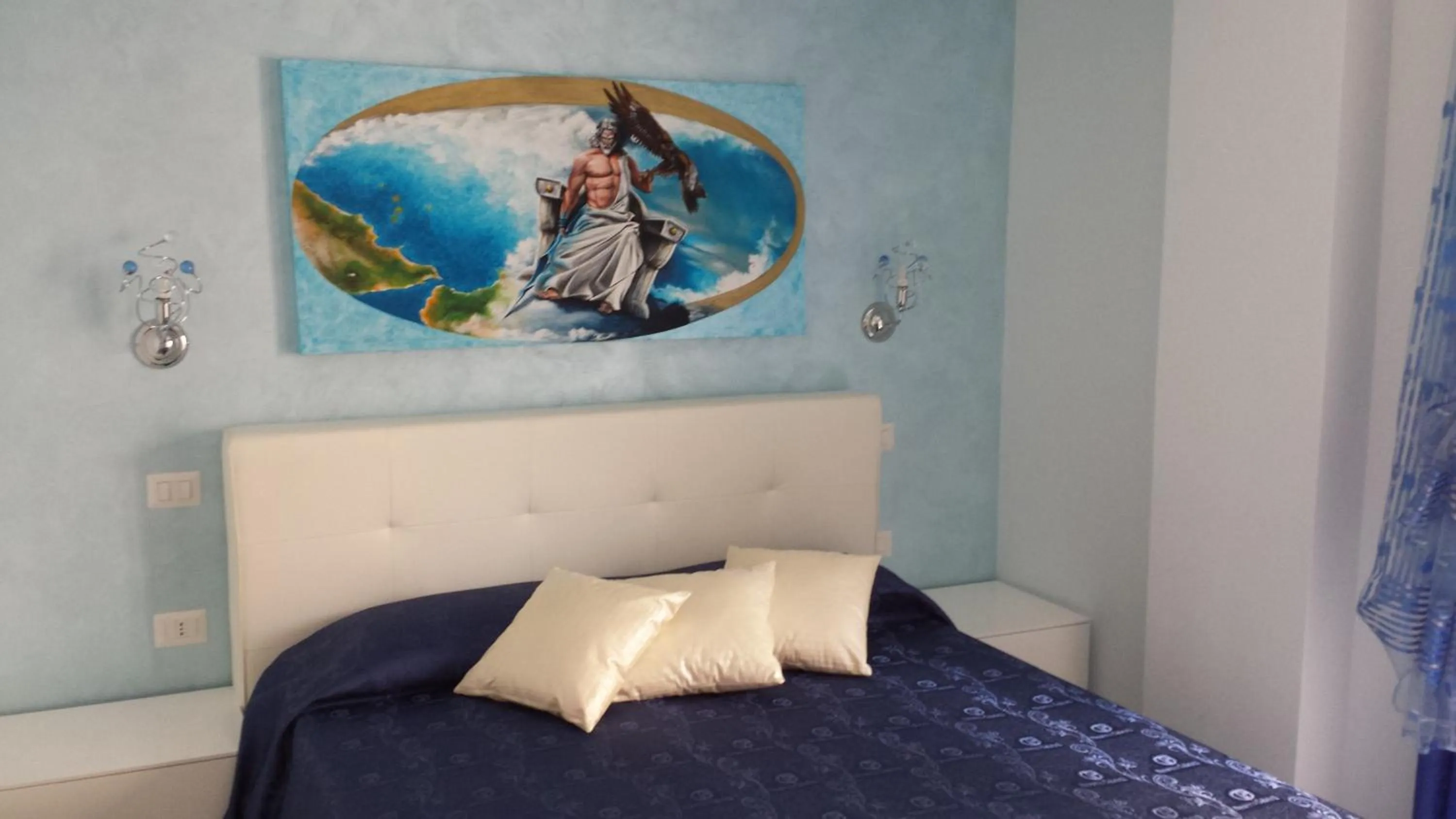 Photo of the whole room, Bed in B&B Il Mare degli Dei