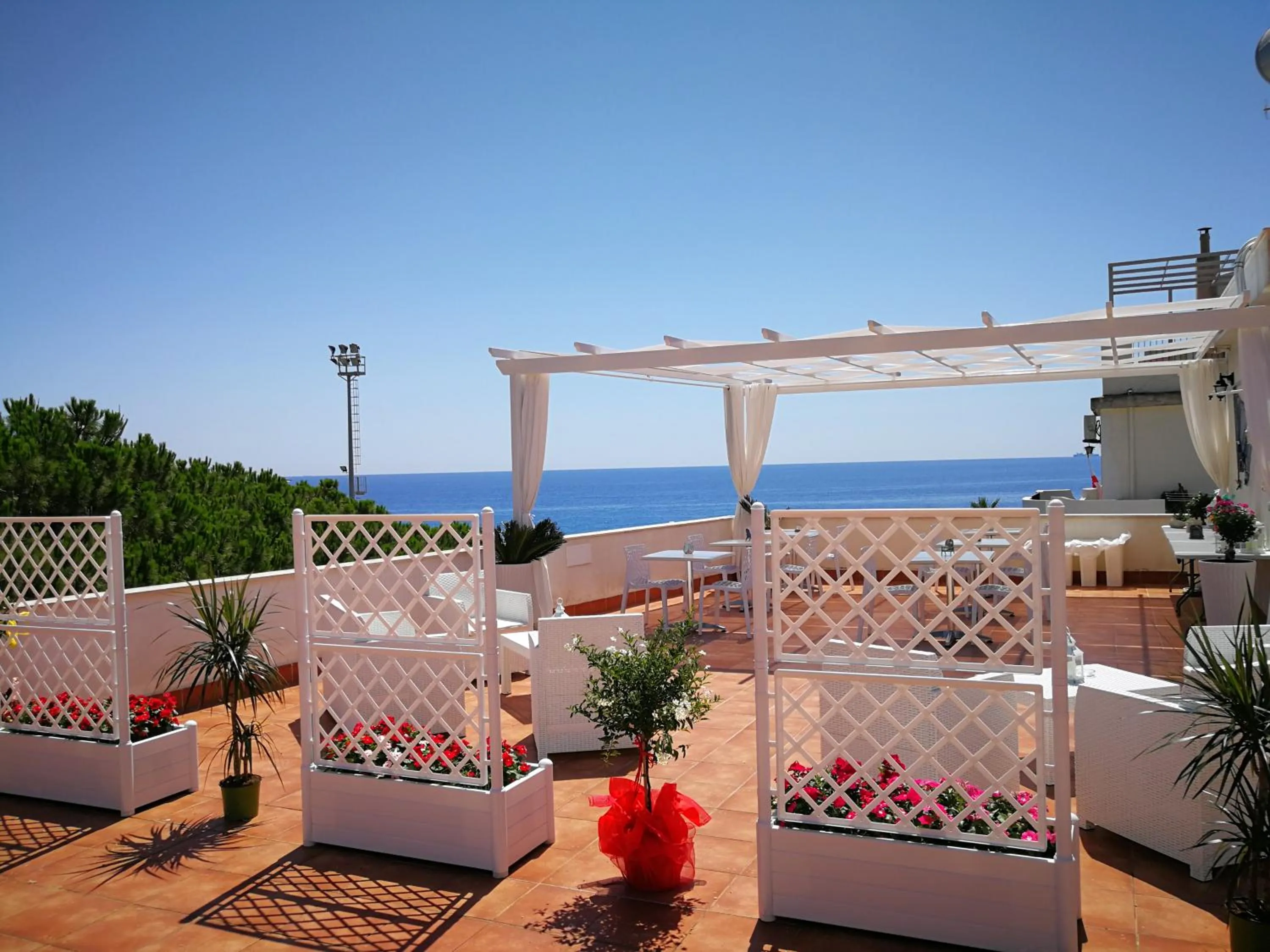 Balcony/Terrace in B&B Il Mare degli Dei